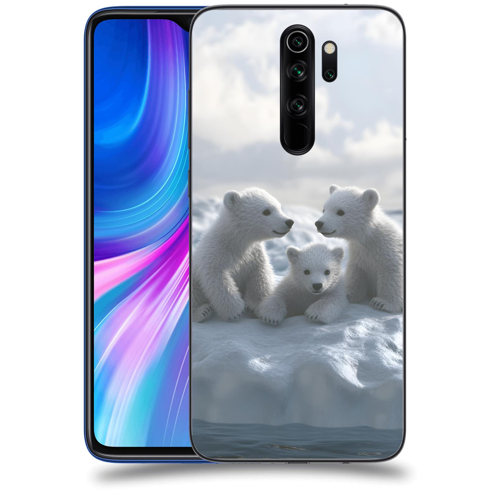 ACOVER Kryt na mobil Xiaomi Redmi Note 8 Pro - Medvíďata