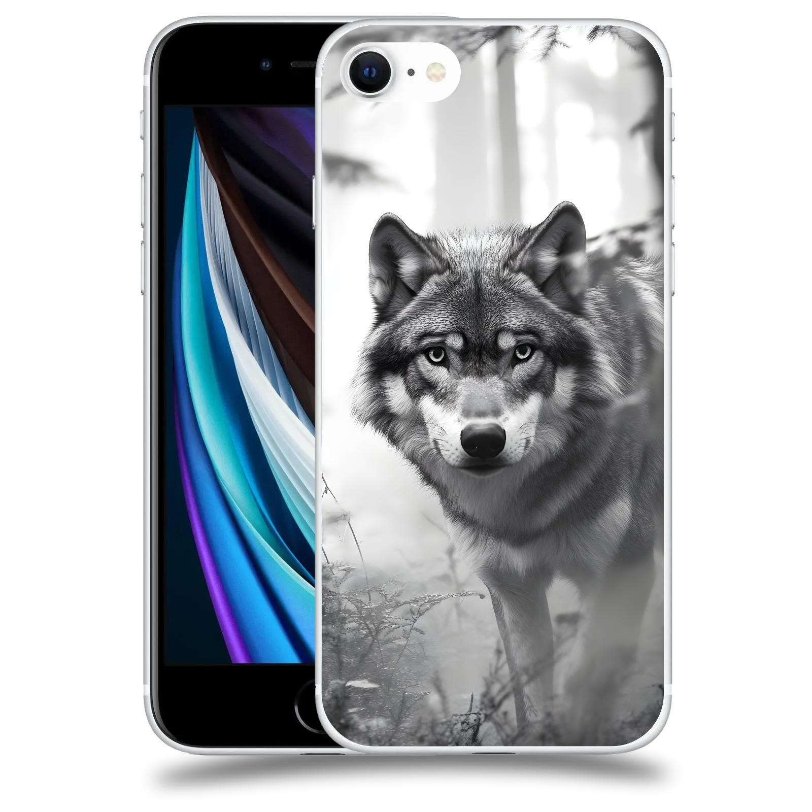 ACOVER Kryt na mobil Apple iPhone SE 2020 - Vlk
