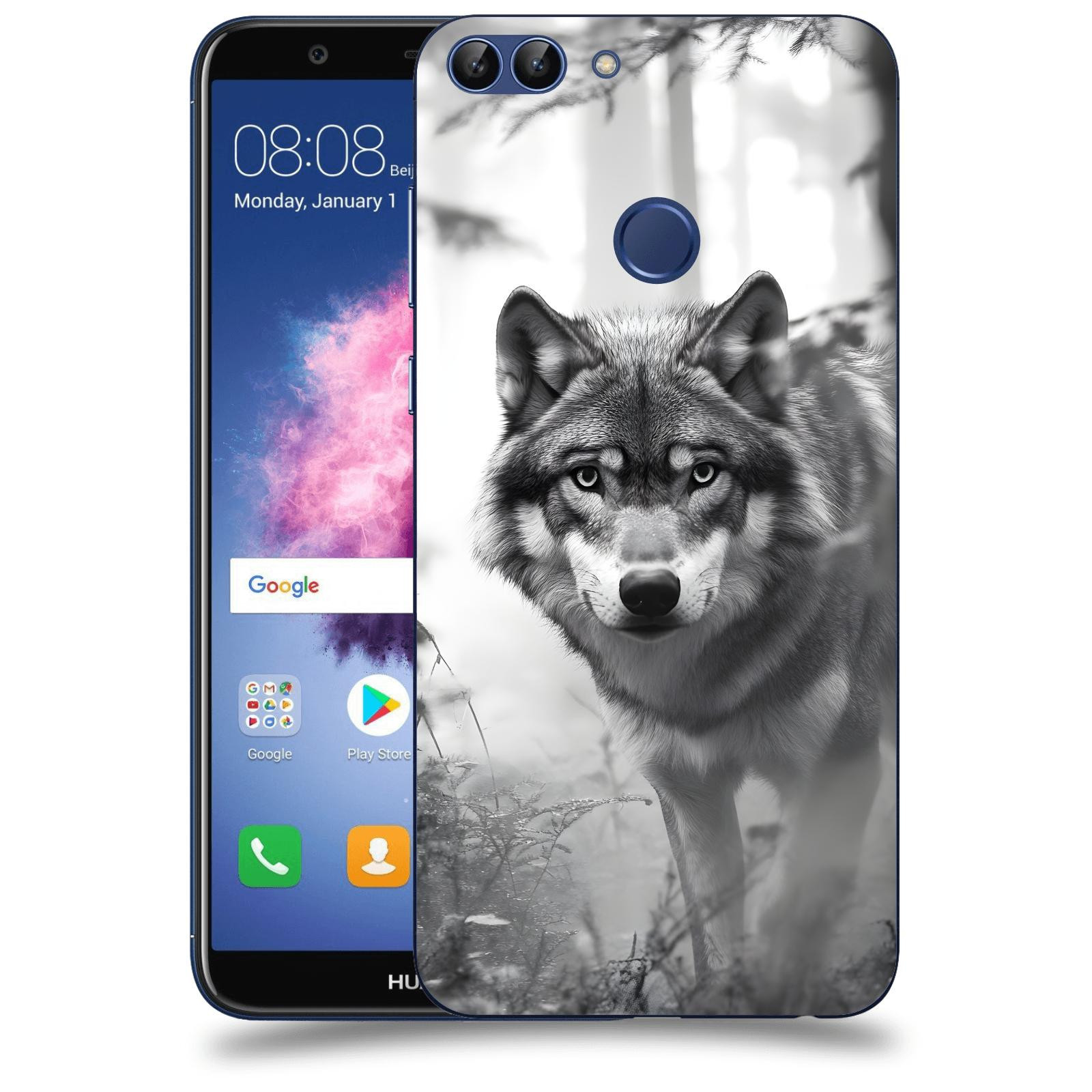 ACOVER Kryt na mobil Huawei P Smart - Vlk