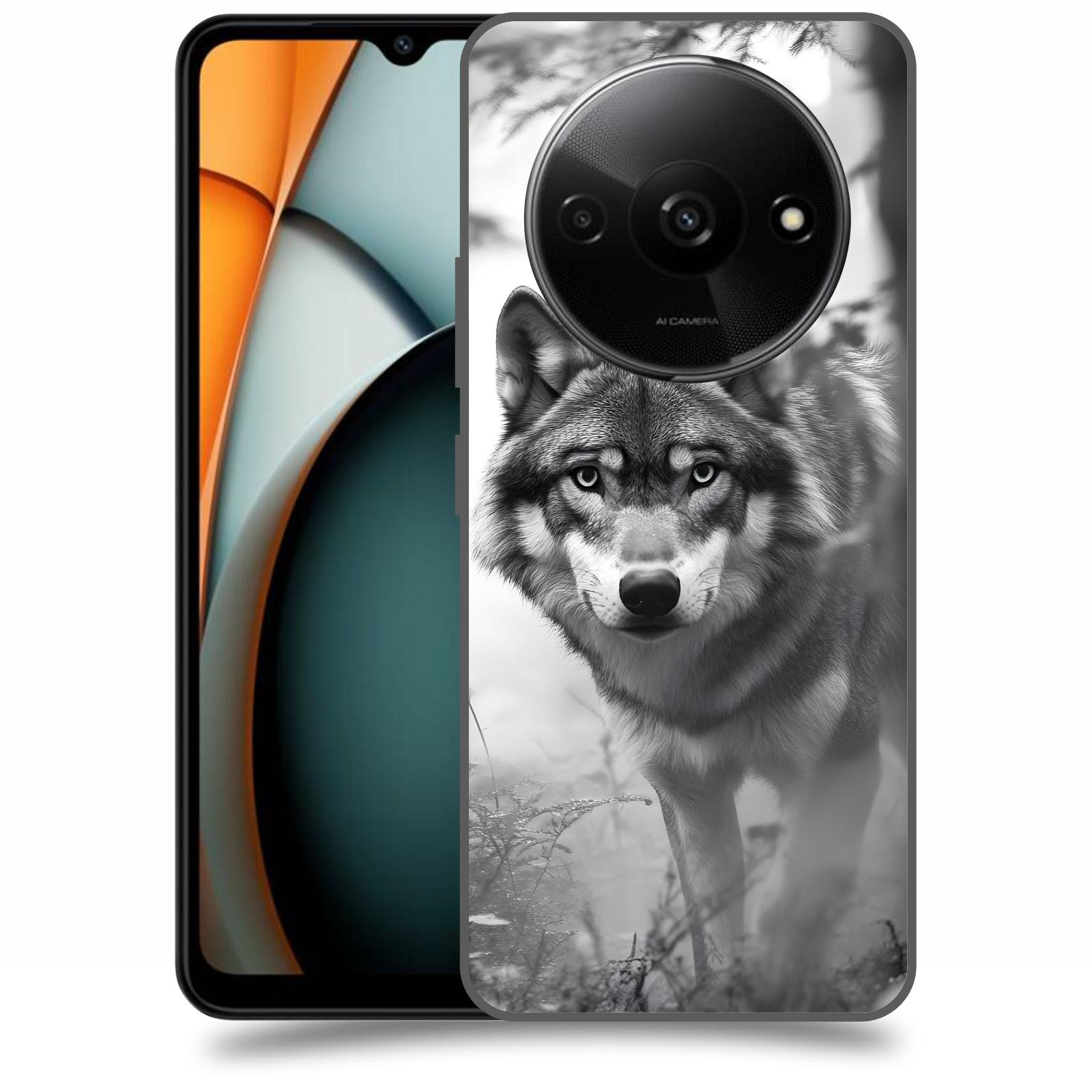 ACOVER Kryt na mobil Xiaomi Redmi A3 - Vlk