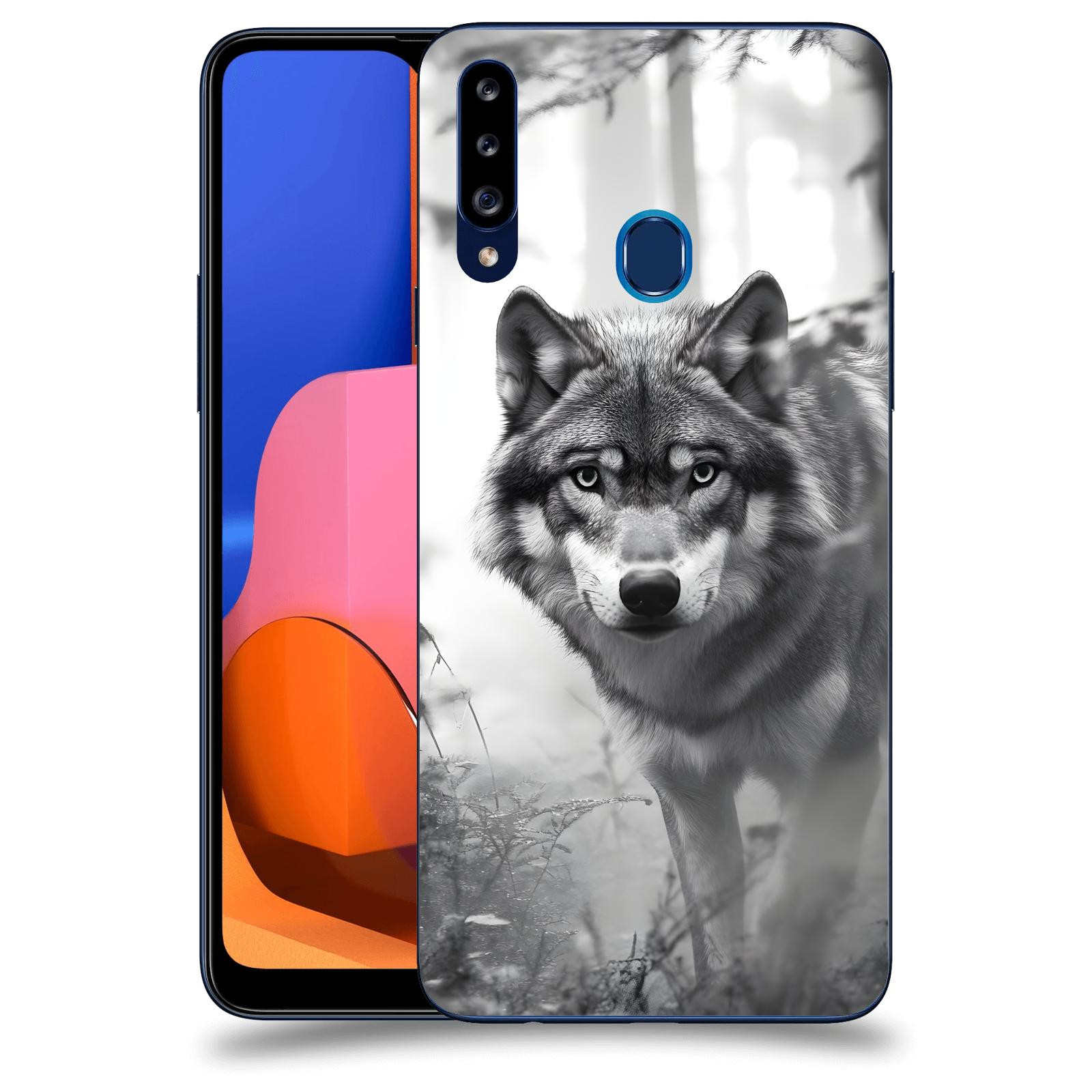 ACOVER Kryt na mobil Samsung Galaxy A20s - Vlk