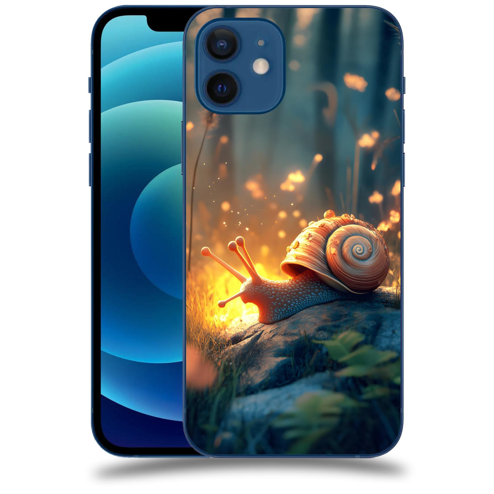 ACOVER Kryt na mobil Apple iPhone 12 - Šnek