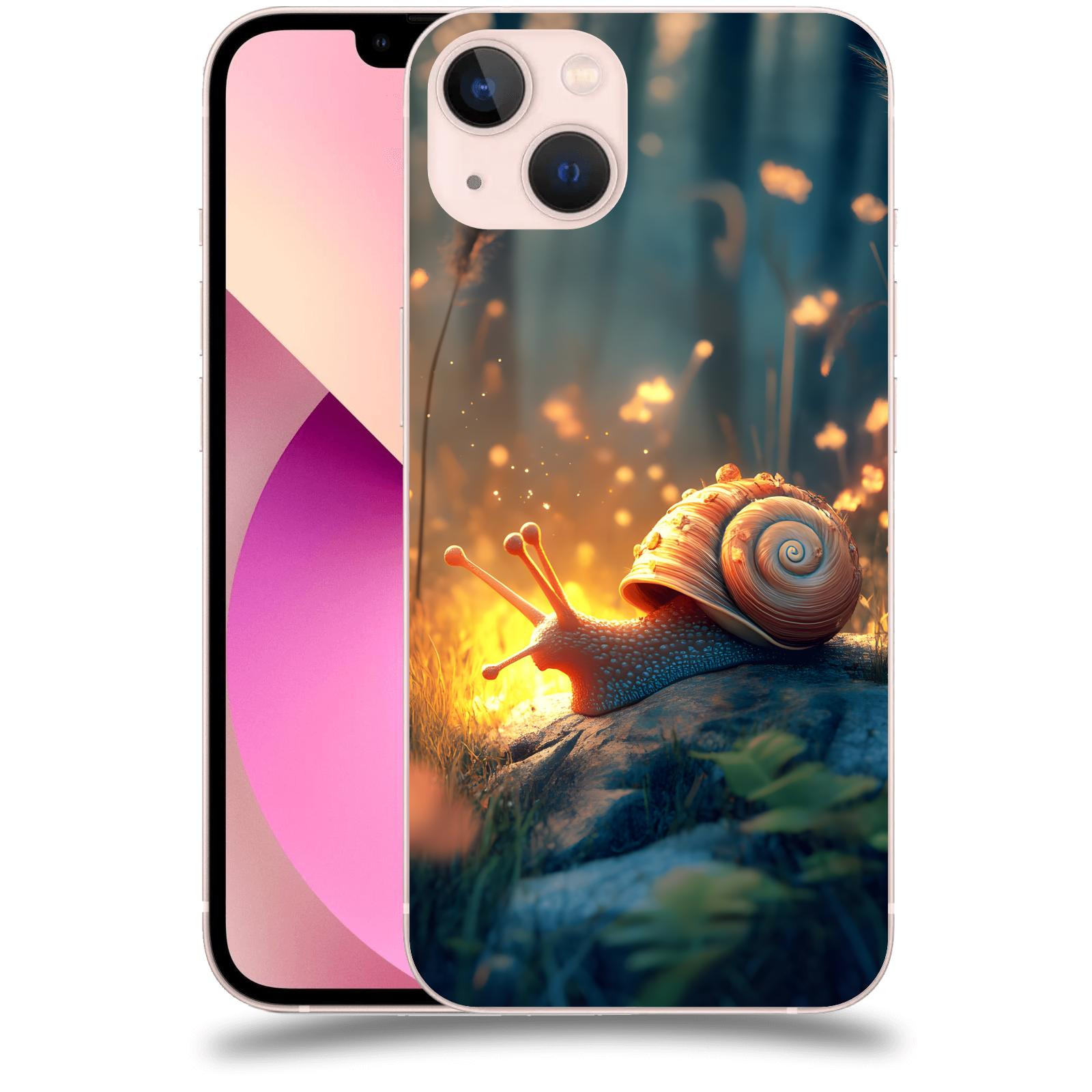 ACOVER Kryt na mobil Apple iPhone 13 - Šnek