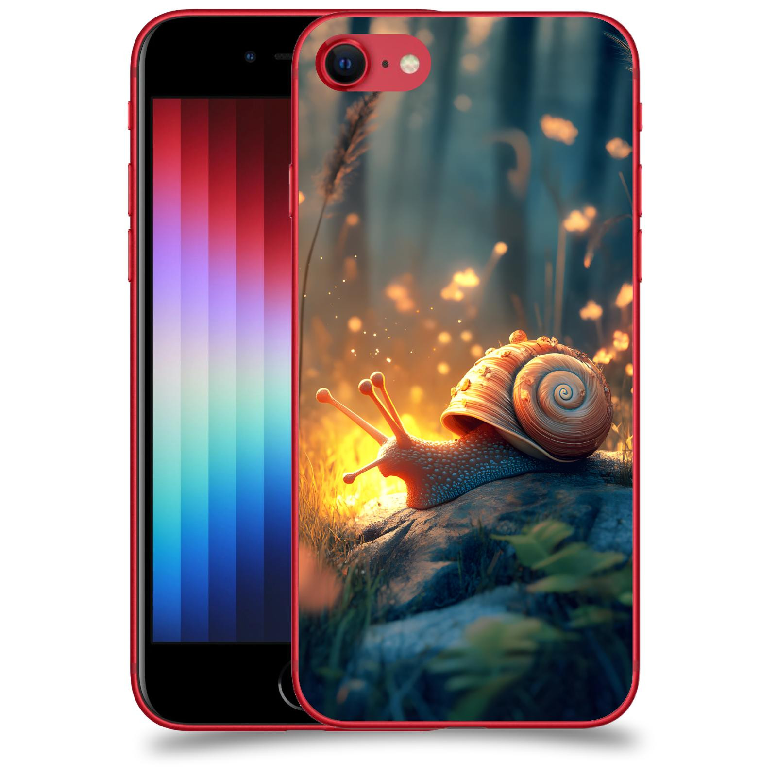 ACOVER Kryt na mobil Apple iPhone SE 2022 - Šnek