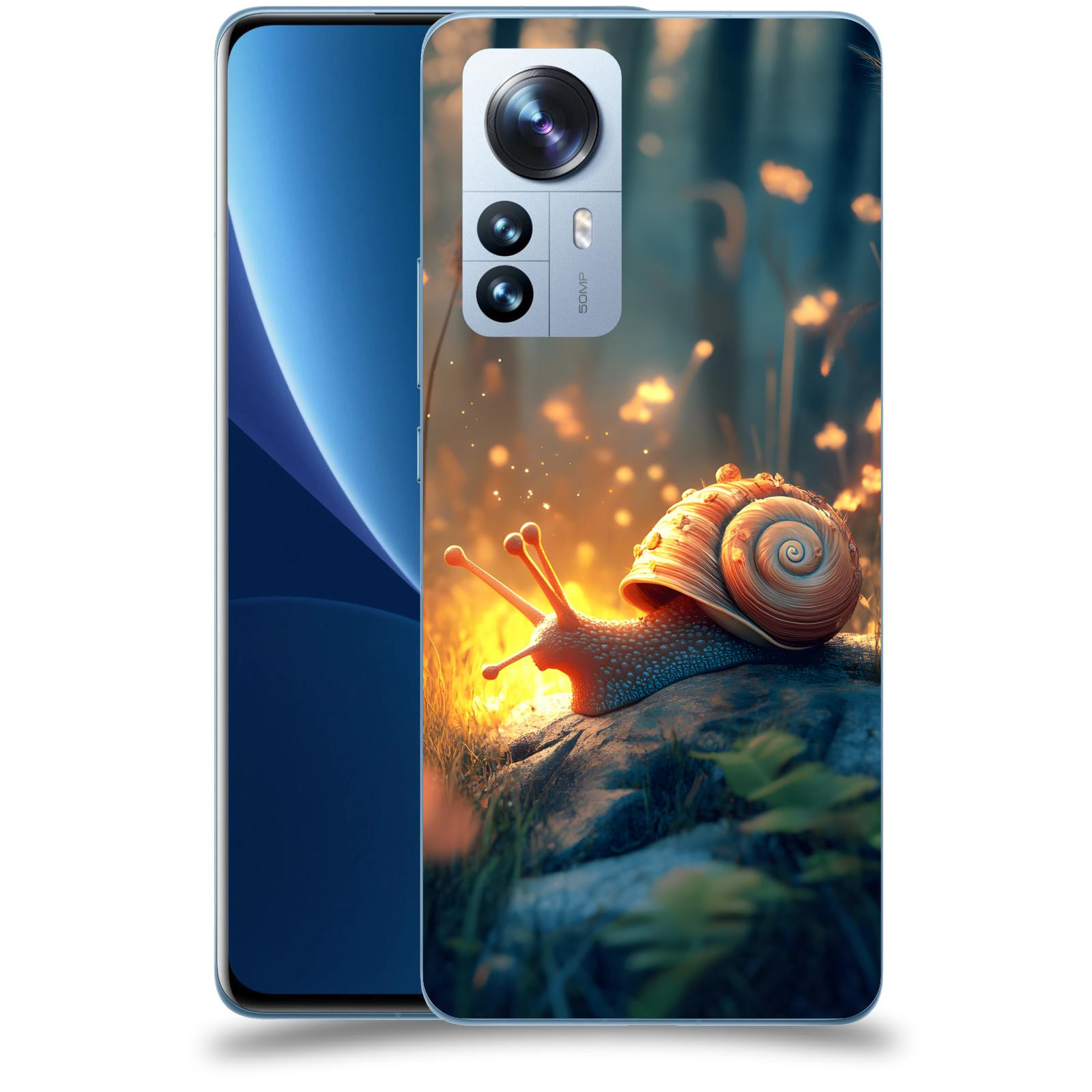 ACOVER Kryt na mobil Xiaomi 12 Pro - Šnek