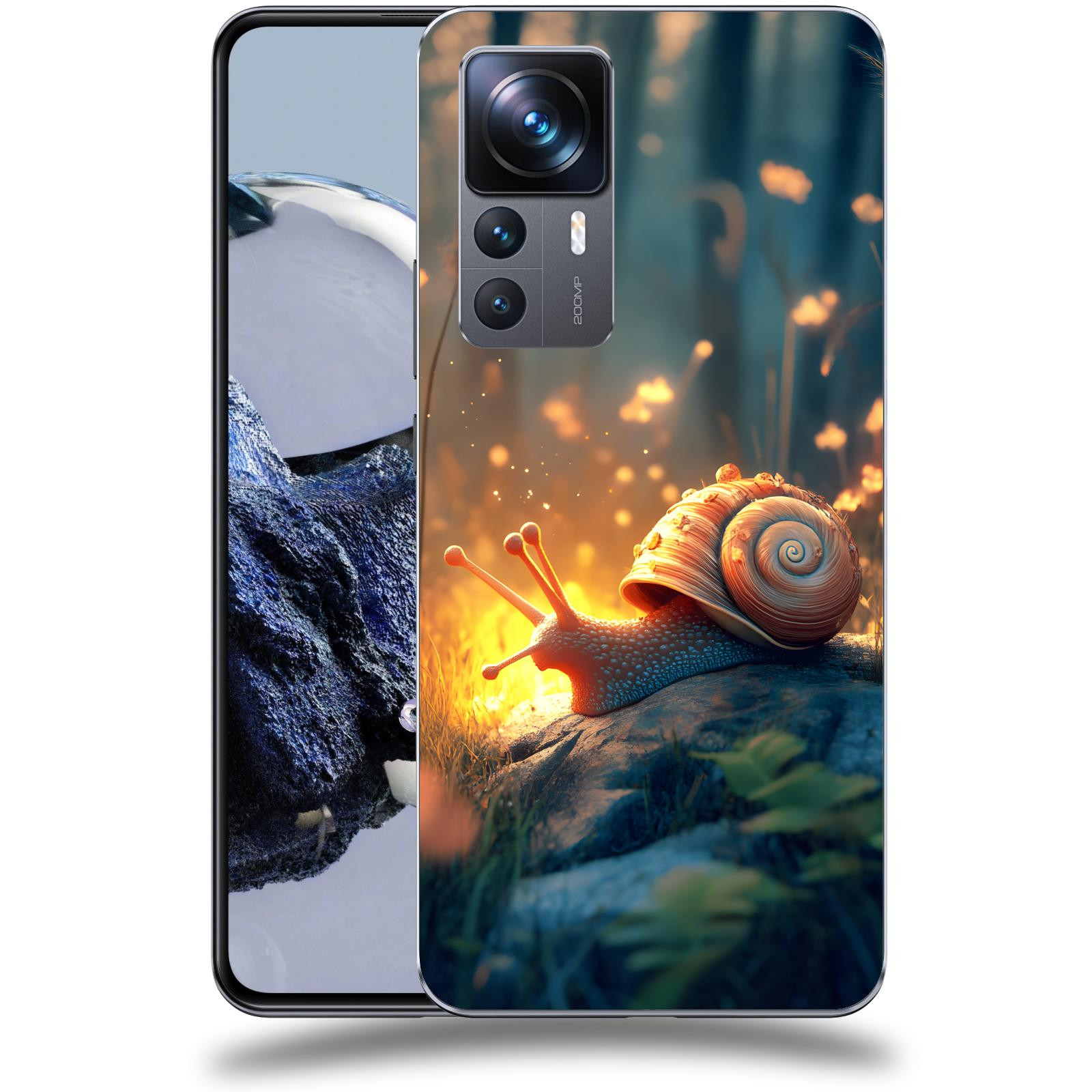 ACOVER Kryt na mobil Xiaomi 12T Pro - Šnek