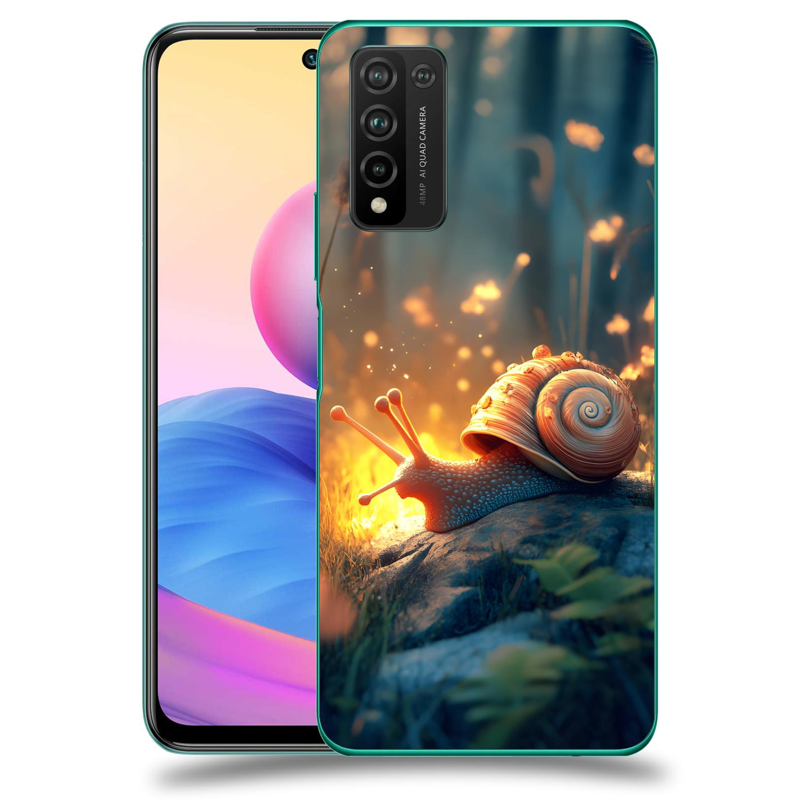 ACOVER Kryt na mobil Honor 10X Lite - Šnek