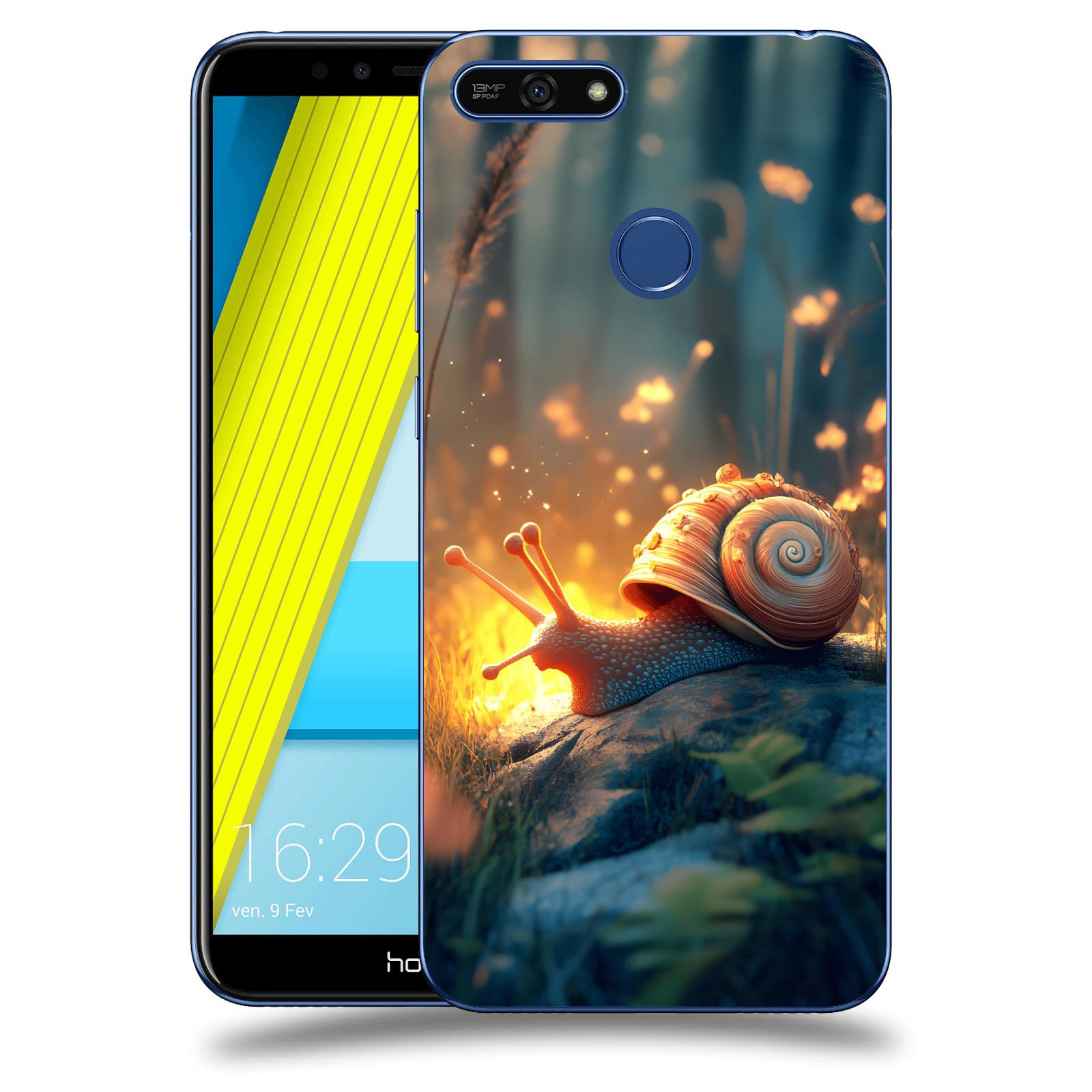 ACOVER Kryt na mobil Honor 7A - Šnek