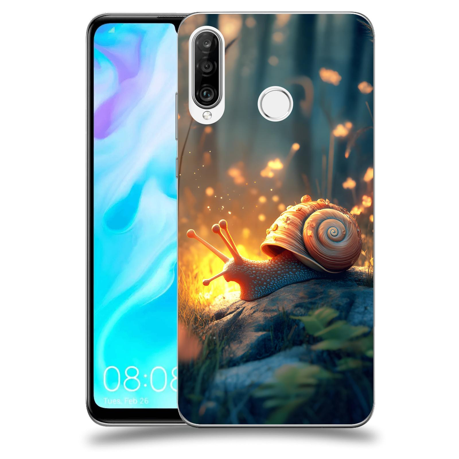 ACOVER Kryt na mobil Huawei P30 Lite - Šnek