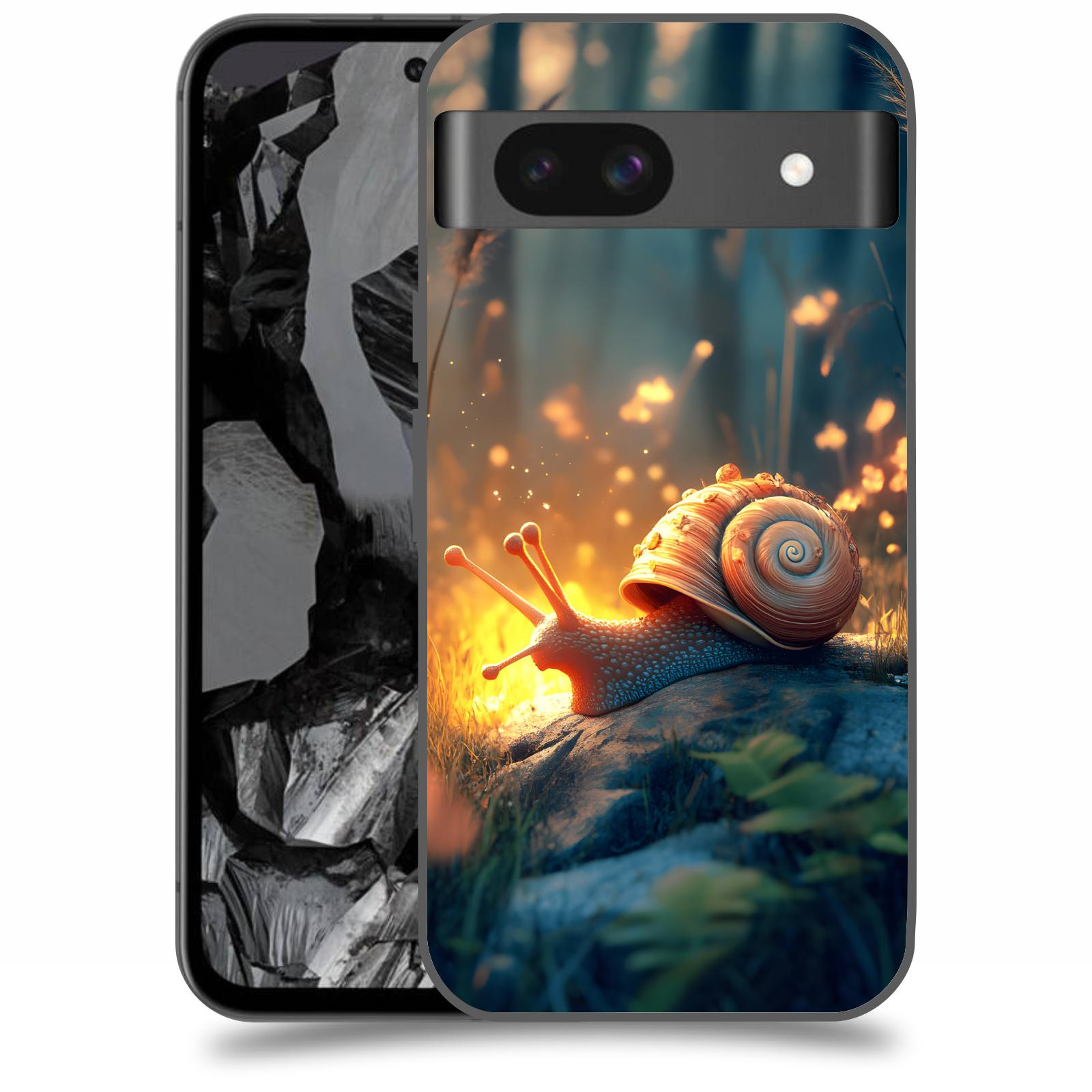 ACOVER Kryt na mobil Google Pixel 8A - Šnek