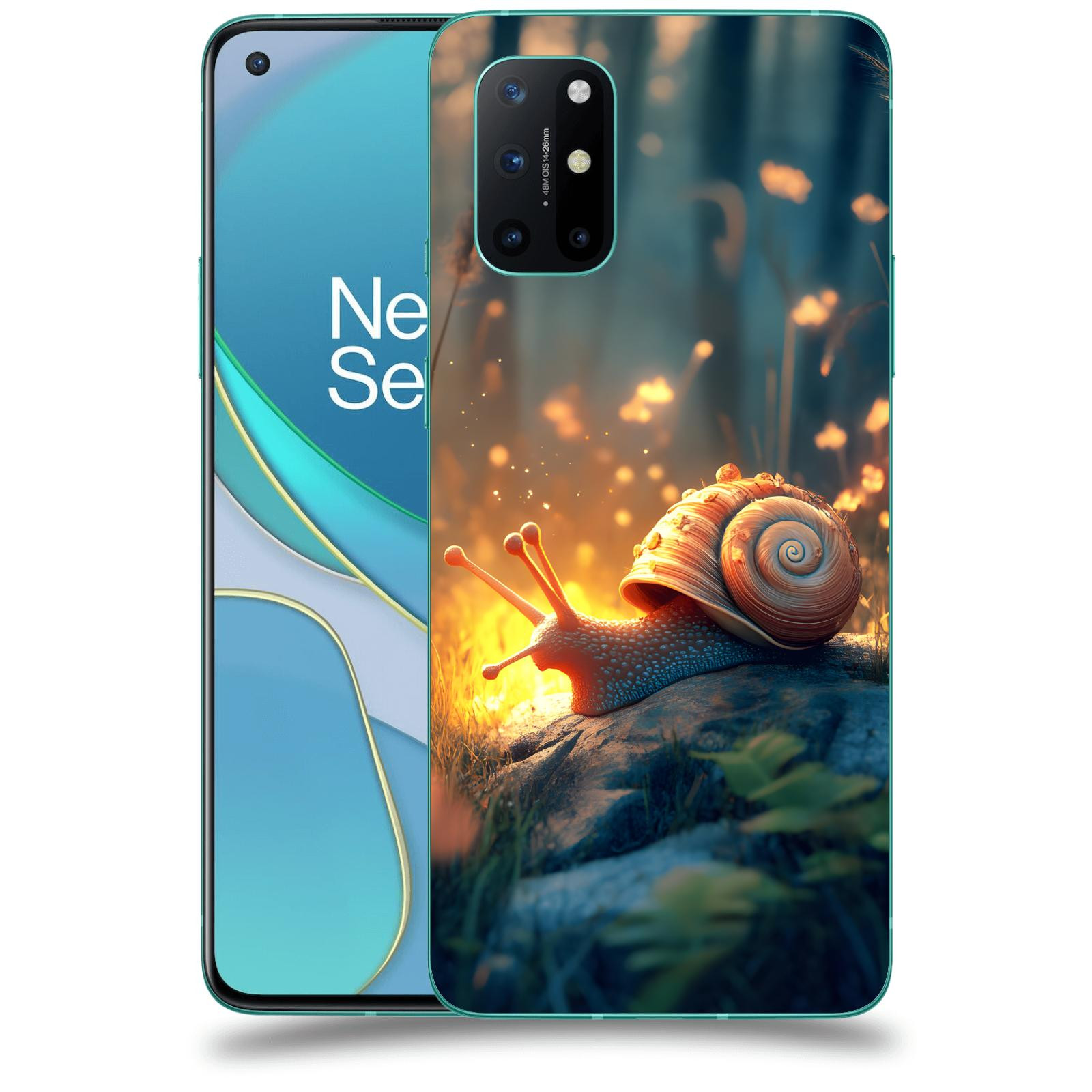 ACOVER Kryt na mobil OnePlus 8T - Šnek