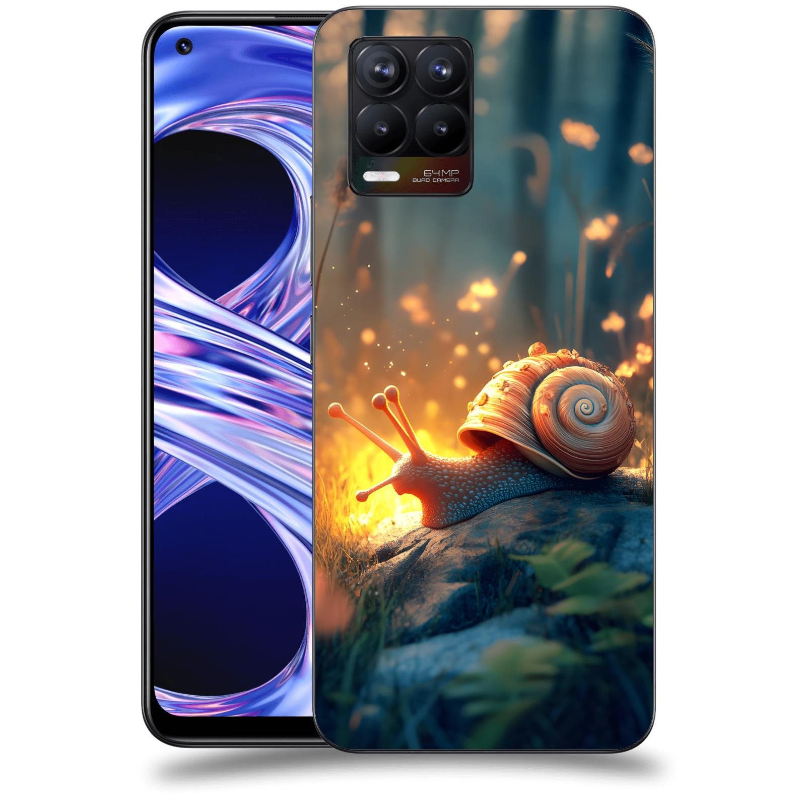 ACOVER Kryt na mobil Realme 8 - Šnek