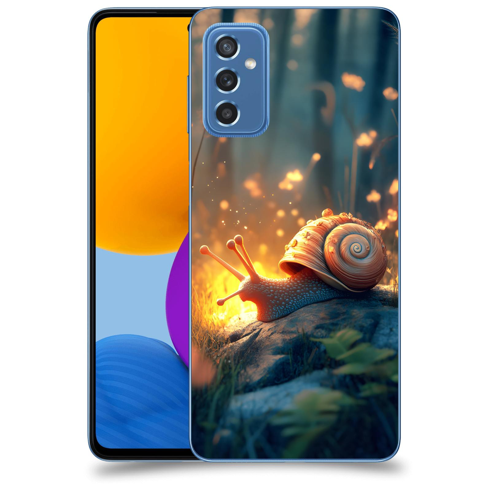 ACOVER Kryt na mobil Samsung Galaxy M52 5G - Šnek
