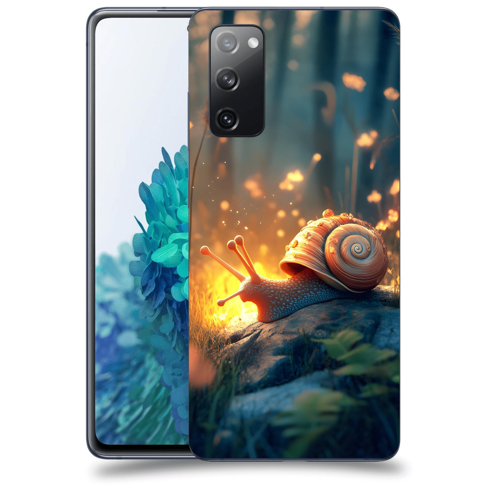ACOVER Kryt na mobil Samsung Galaxy S20 FE - Šnek
