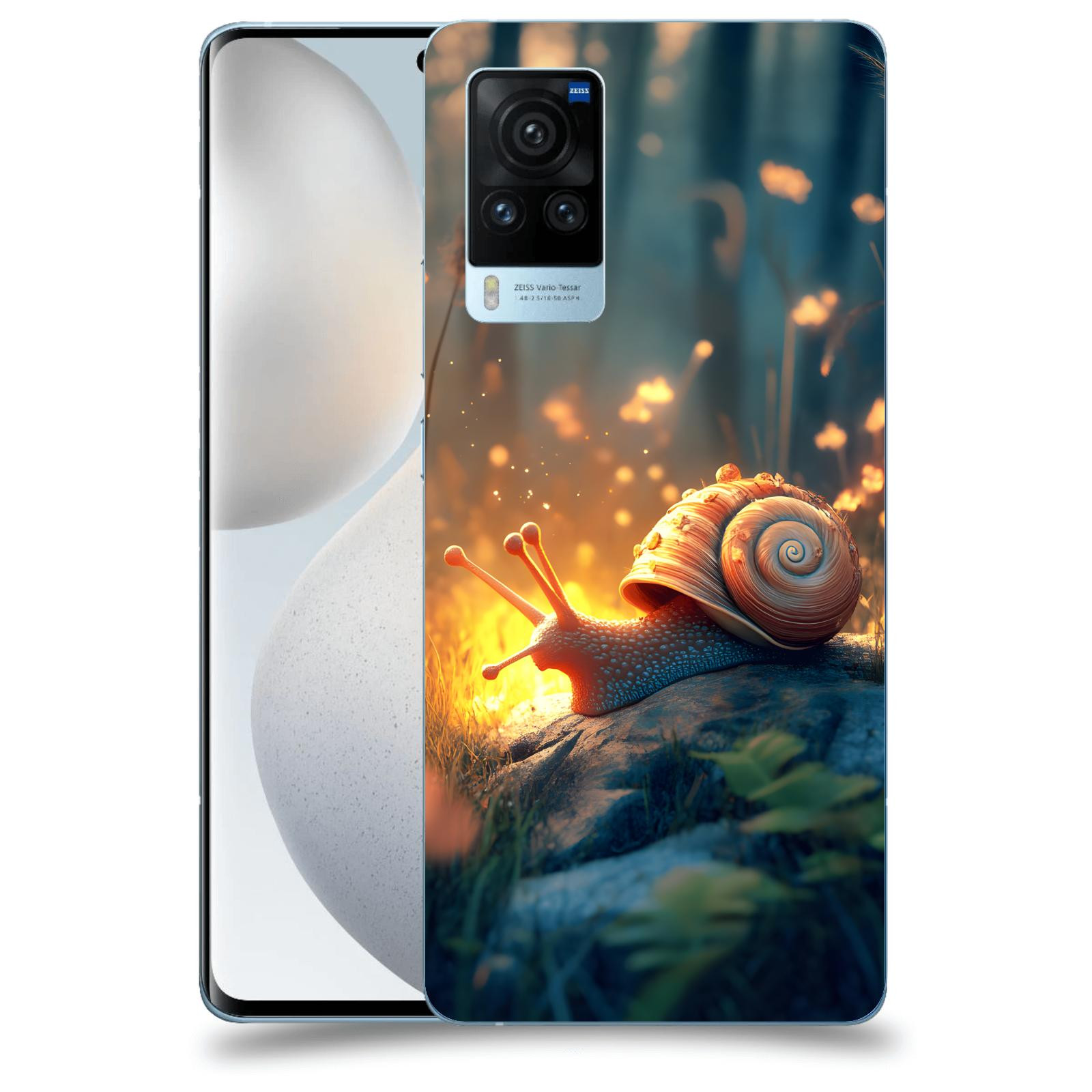 ACOVER Kryt na mobil Vivo X60 Pro 5G - Šnek