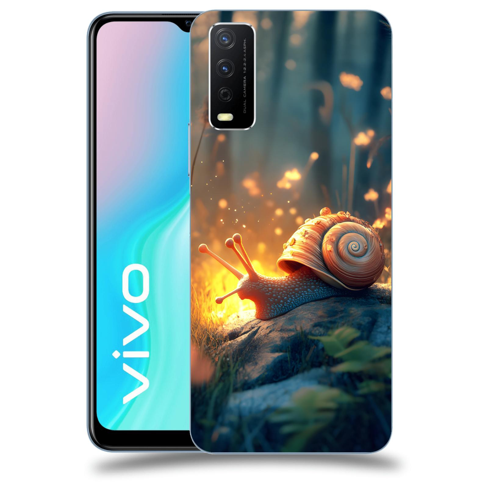 ACOVER Kryt na mobil Vivo Y11s - Šnek