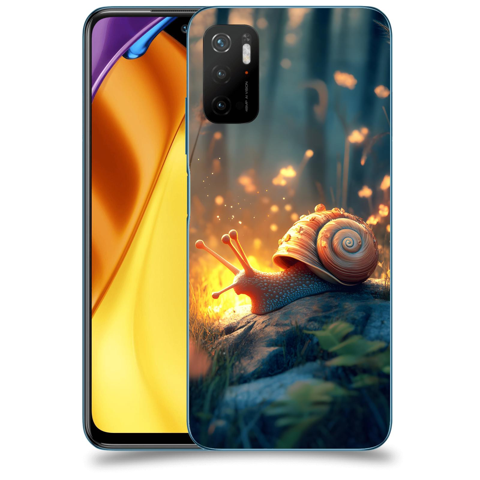 ACOVER Kryt na mobil Xiaomi Poco M3 Pro 5G - Šnek