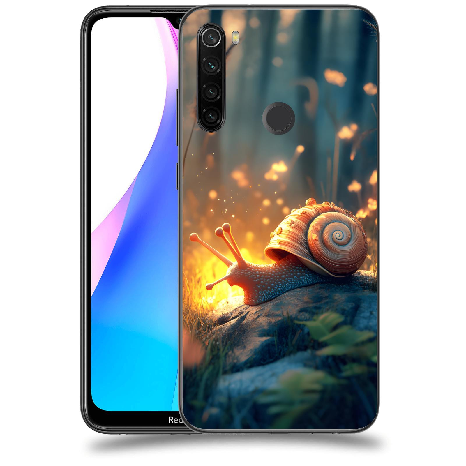 ACOVER Kryt na mobil Xiaomi Redmi Note 8T - Šnek