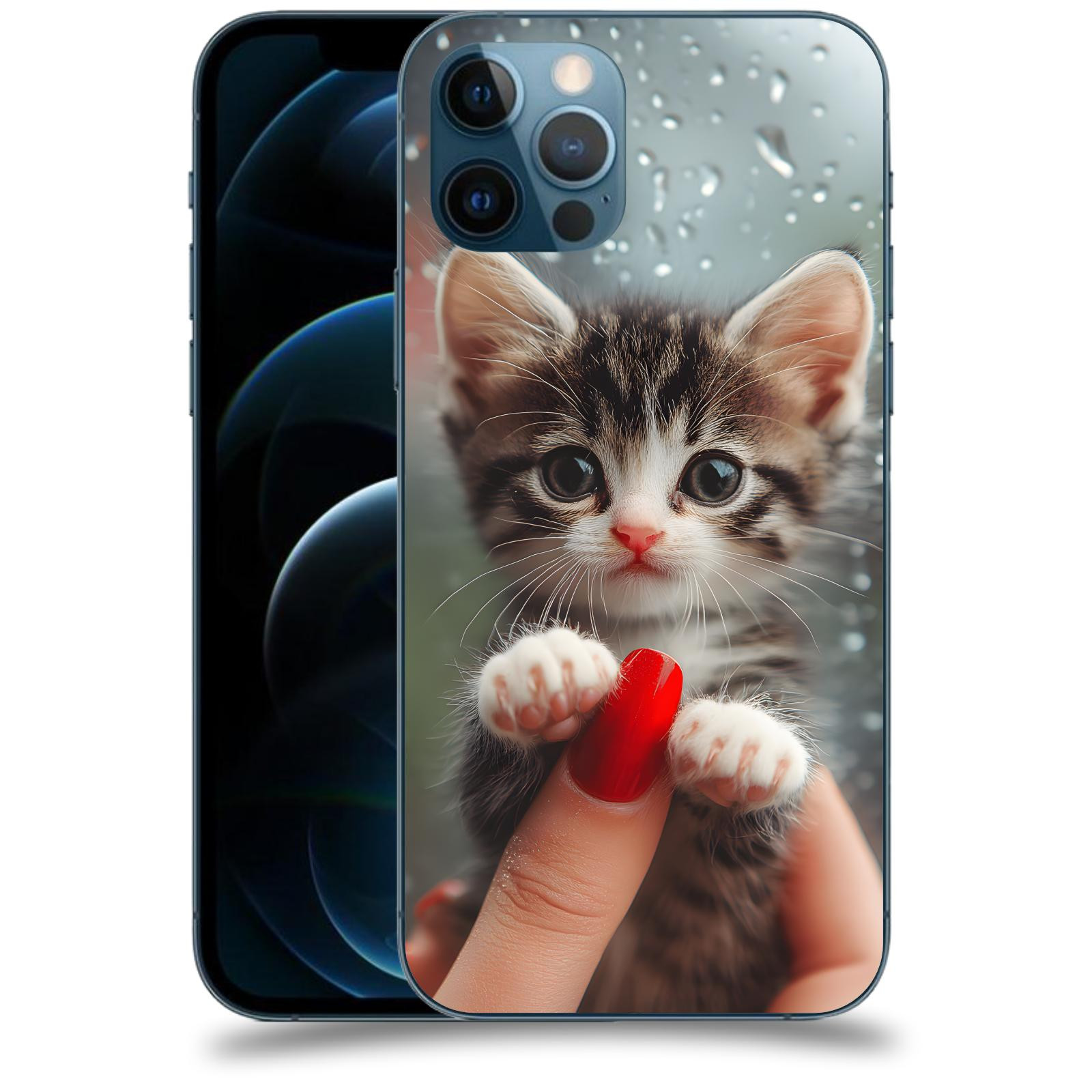 ACOVER Kryt na mobil Apple iPhone 12 Pro - Koťátko 2