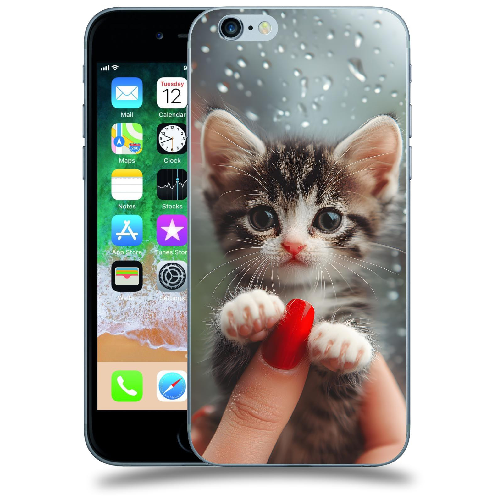 ACOVER Kryt na mobil Apple iPhone 6/6S - Koťátko 2