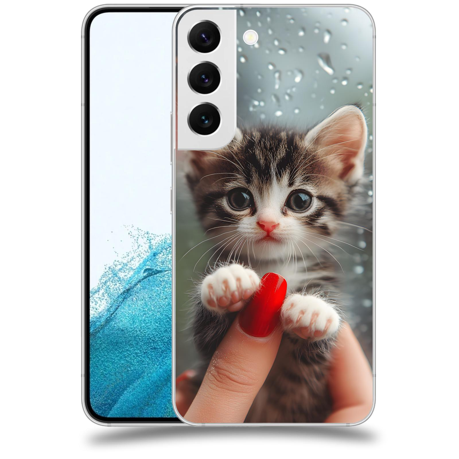 ACOVER Kryt na mobil Samsung Galaxy S22 5G - Koťátko 2