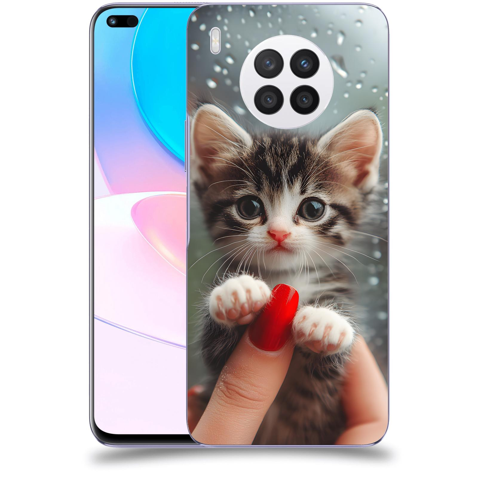 ACOVER Kryt na mobil Huawei Nova 8i - Koťátko 2