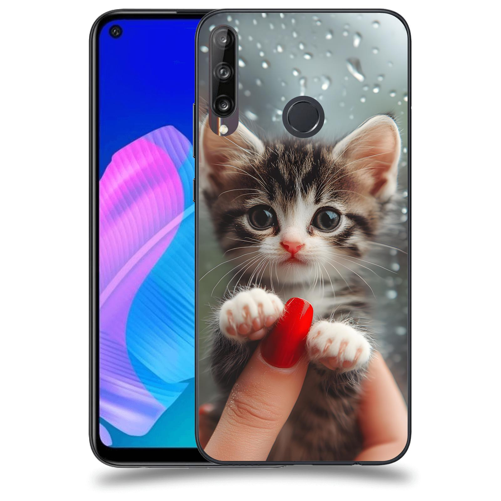 ACOVER Kryt na mobil Huawei P40 Lite E - Koťátko 2