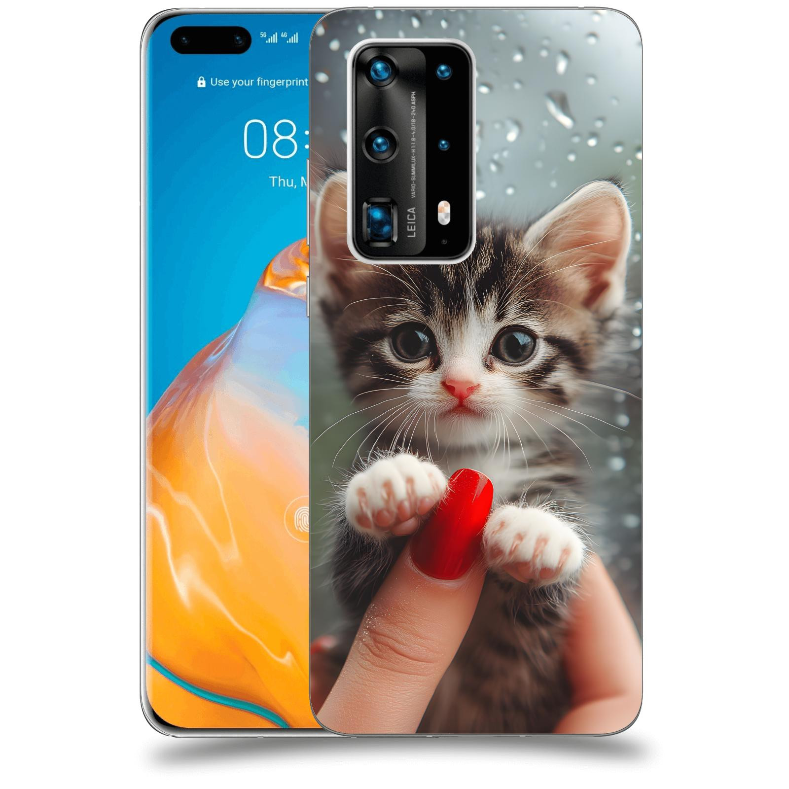 ACOVER Kryt na mobil Huawei P40 Pro - Koťátko 2