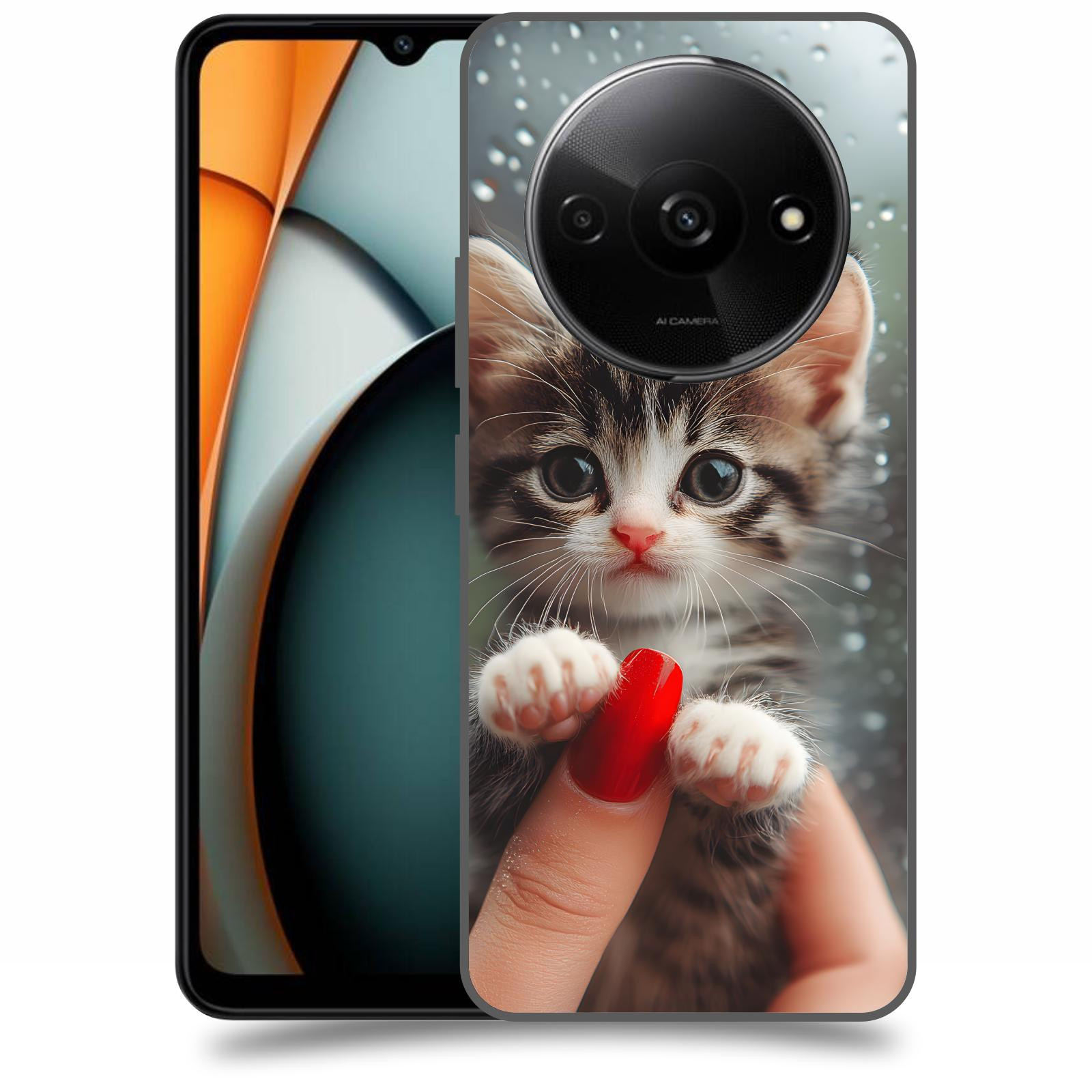 ACOVER Kryt na mobil Xiaomi Redmi A3 - Koťátko 2