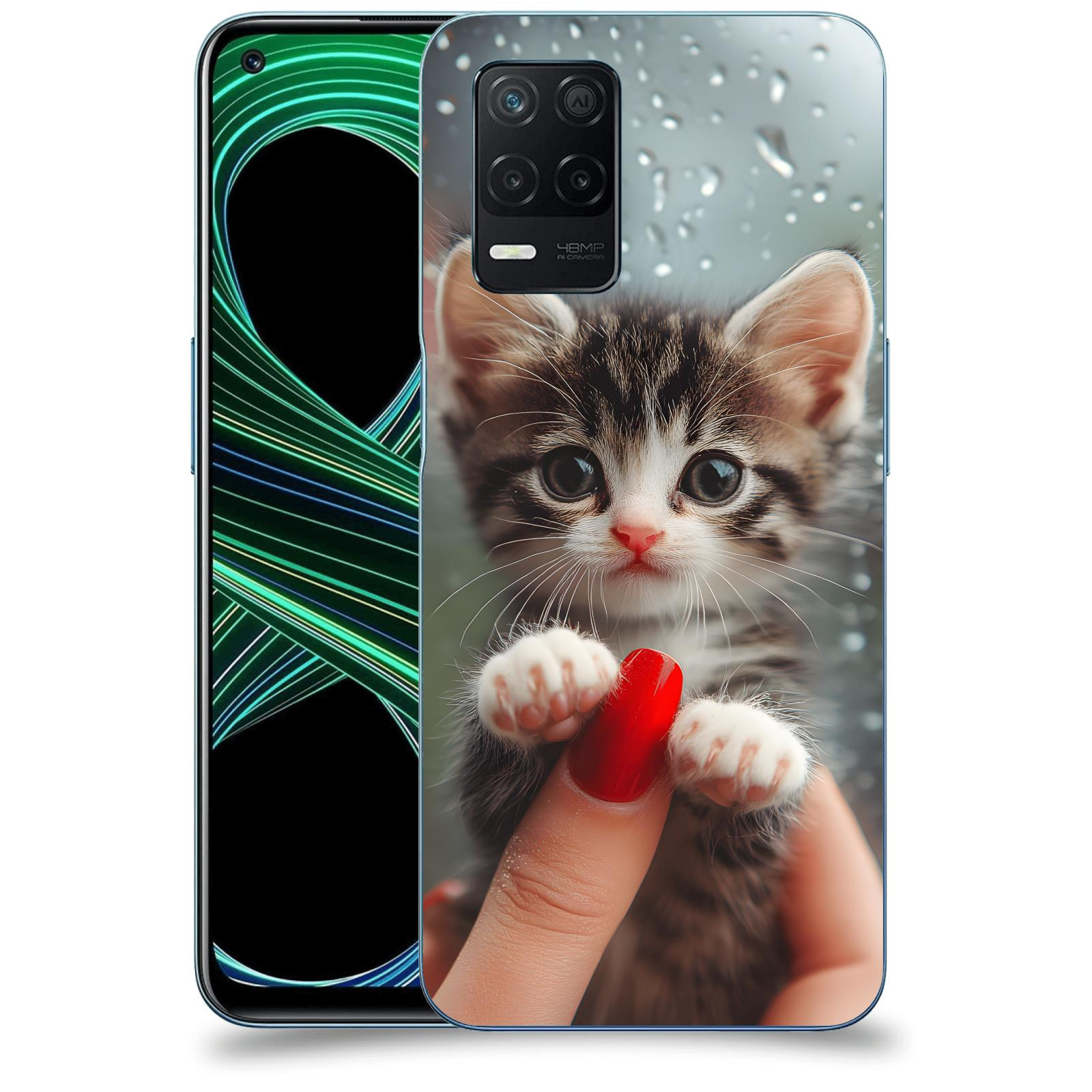 ACOVER Kryt na mobil Realme 8 5G - Koťátko 2