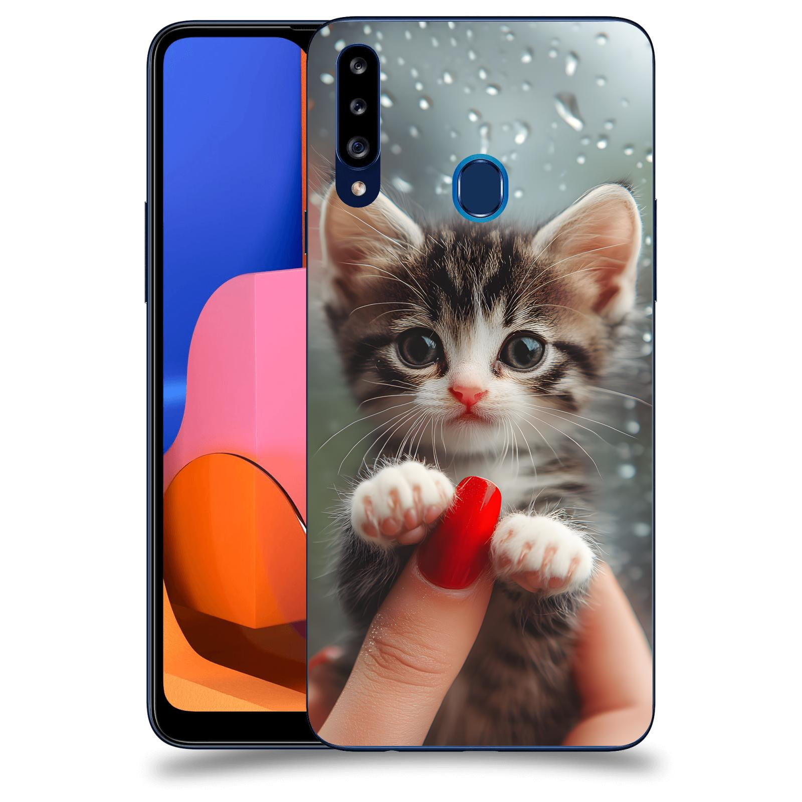 ACOVER Kryt na mobil Samsung Galaxy A20s - Koťátko 2