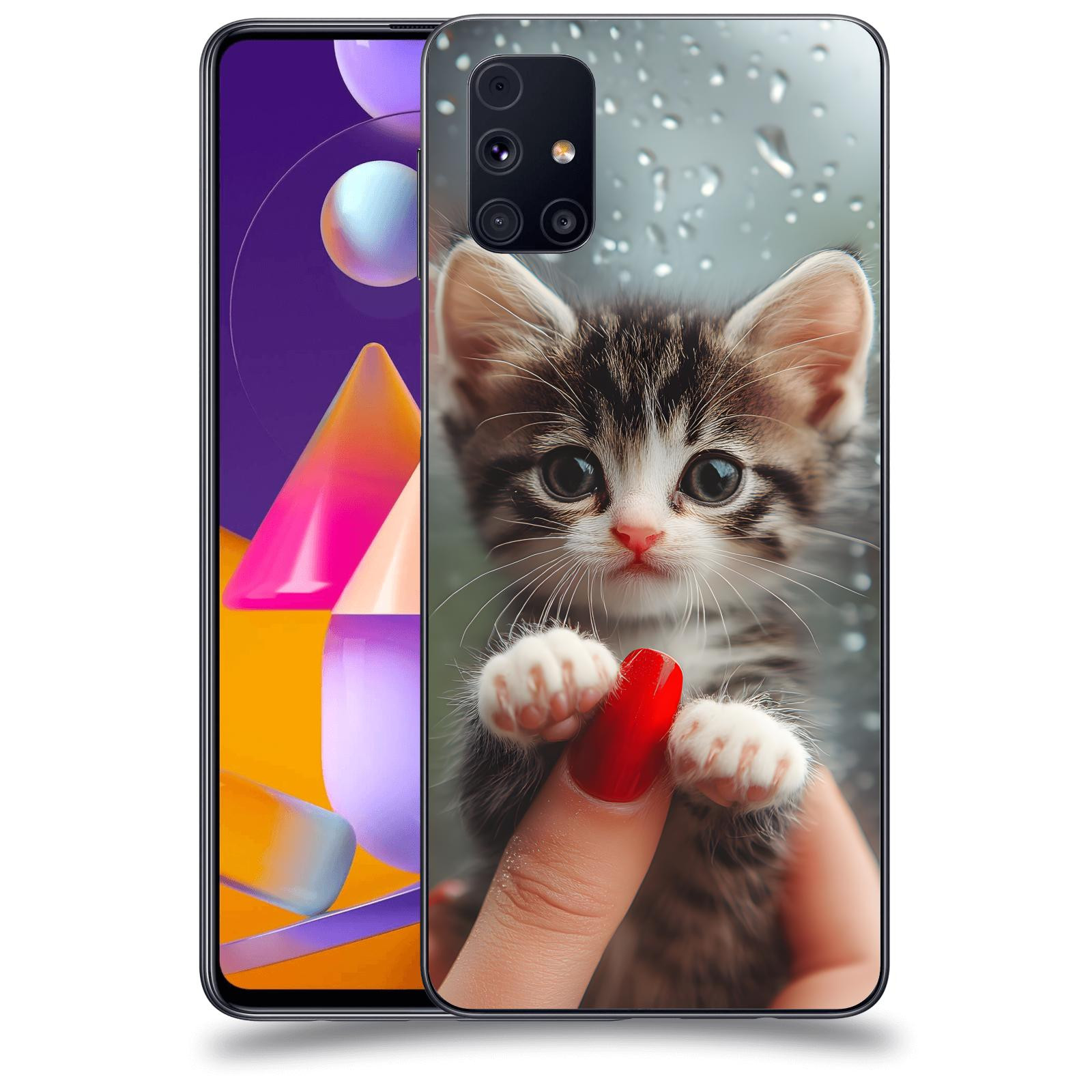 ACOVER Kryt na mobil Samsung Galaxy M31s - Koťátko 2
