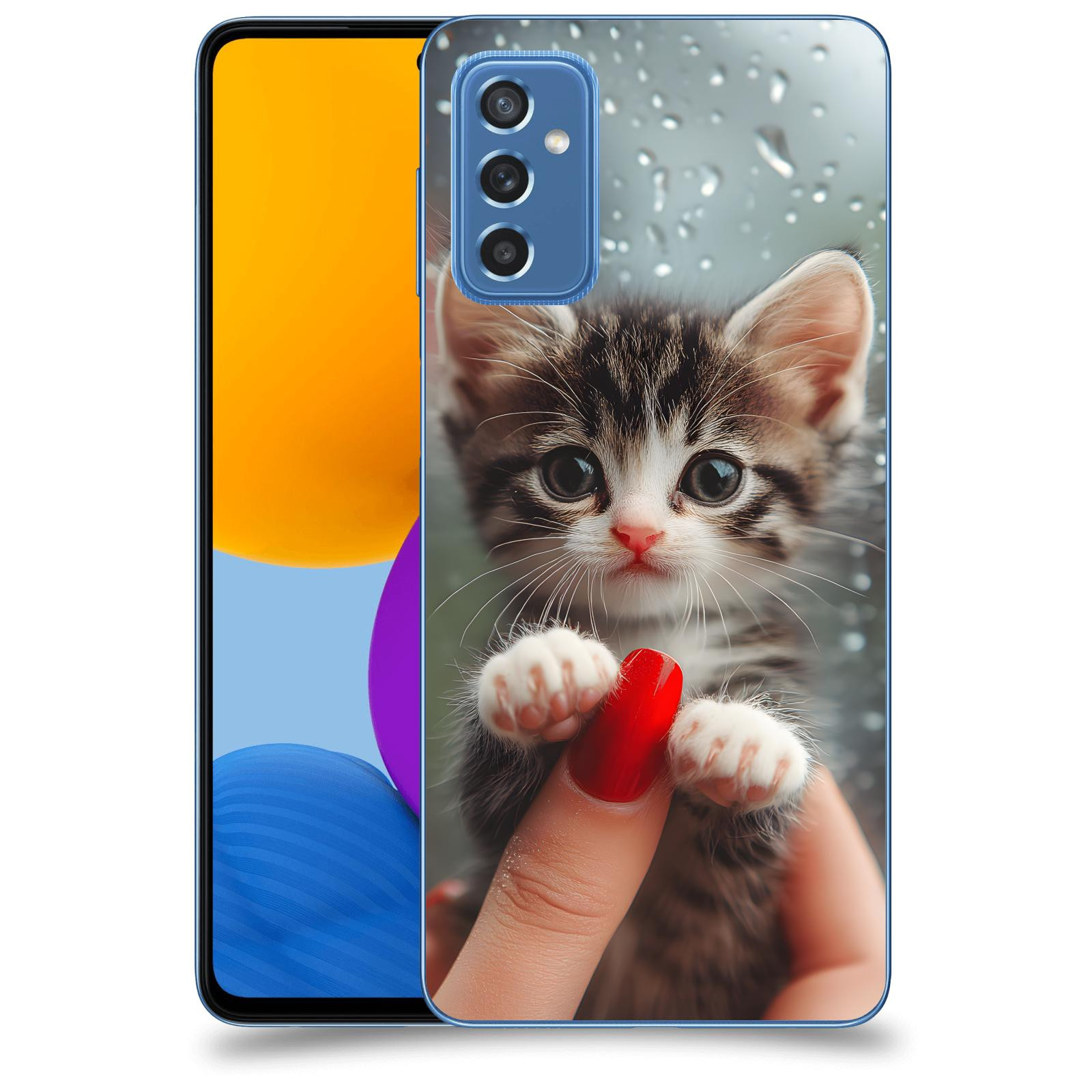 ACOVER Kryt na mobil Samsung Galaxy M52 5G - Koťátko 2