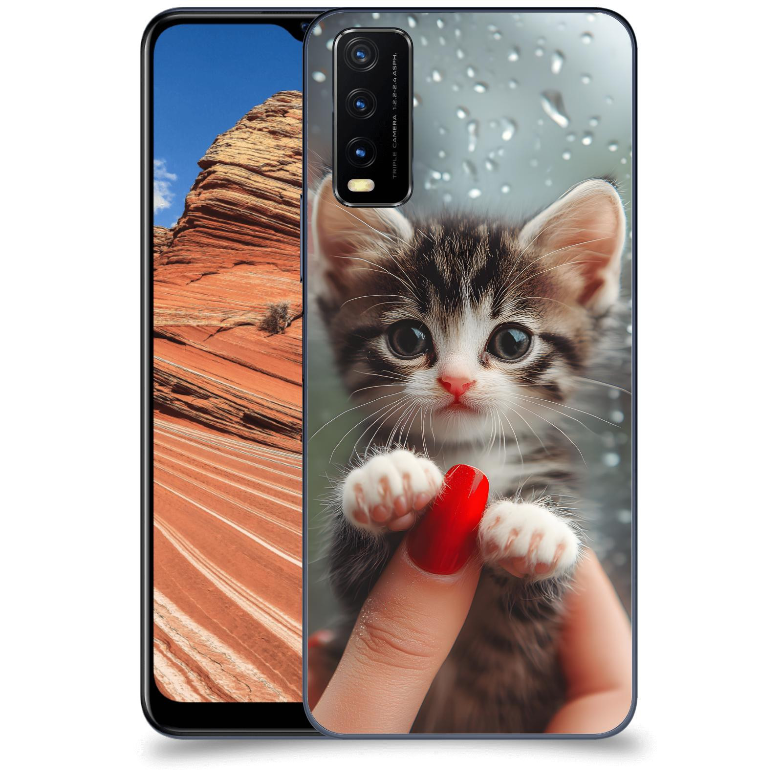 ACOVER Kryt na mobil Vivo Y20s - Koťátko 2