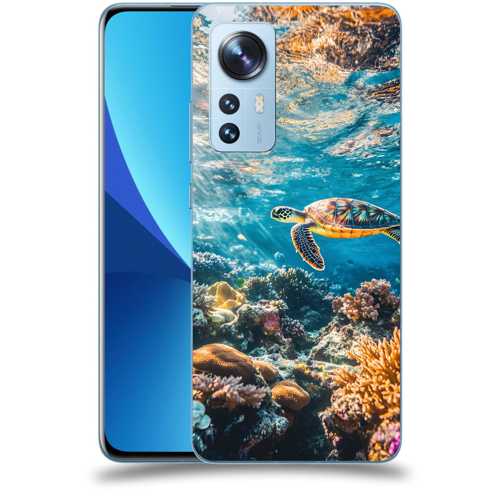 ACOVER Kryt na mobil Xiaomi 12 - Želva
