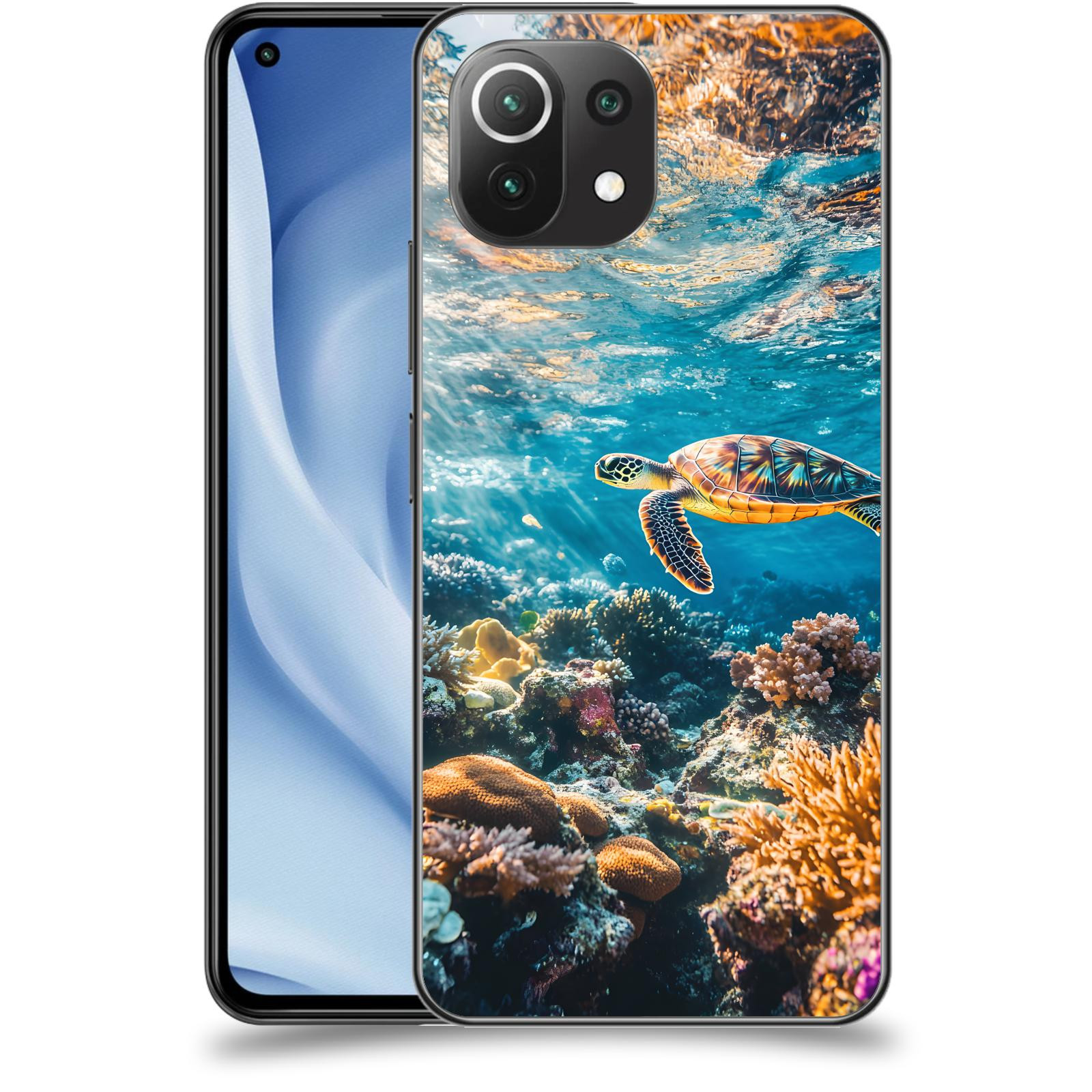 ACOVER Kryt na mobil Xiaomi Mi 11 Lite - Želva