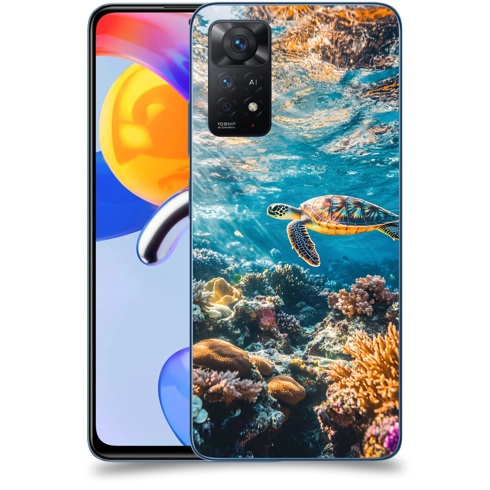 ACOVER Kryt na mobil Xiaomi Redmi Note 11 Pro 5G - Želva