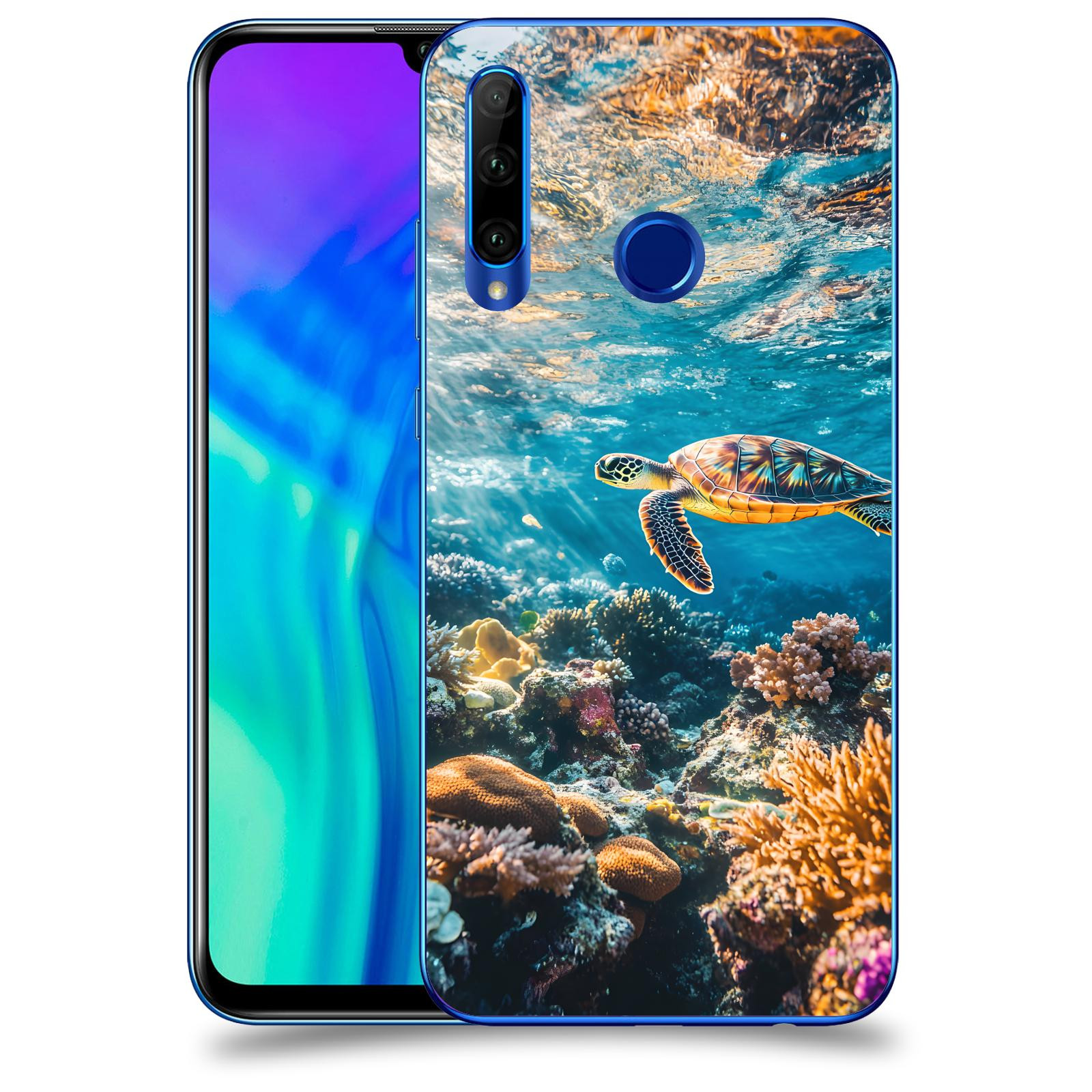 ACOVER Kryt na mobil Honor 20 Lite - Želva