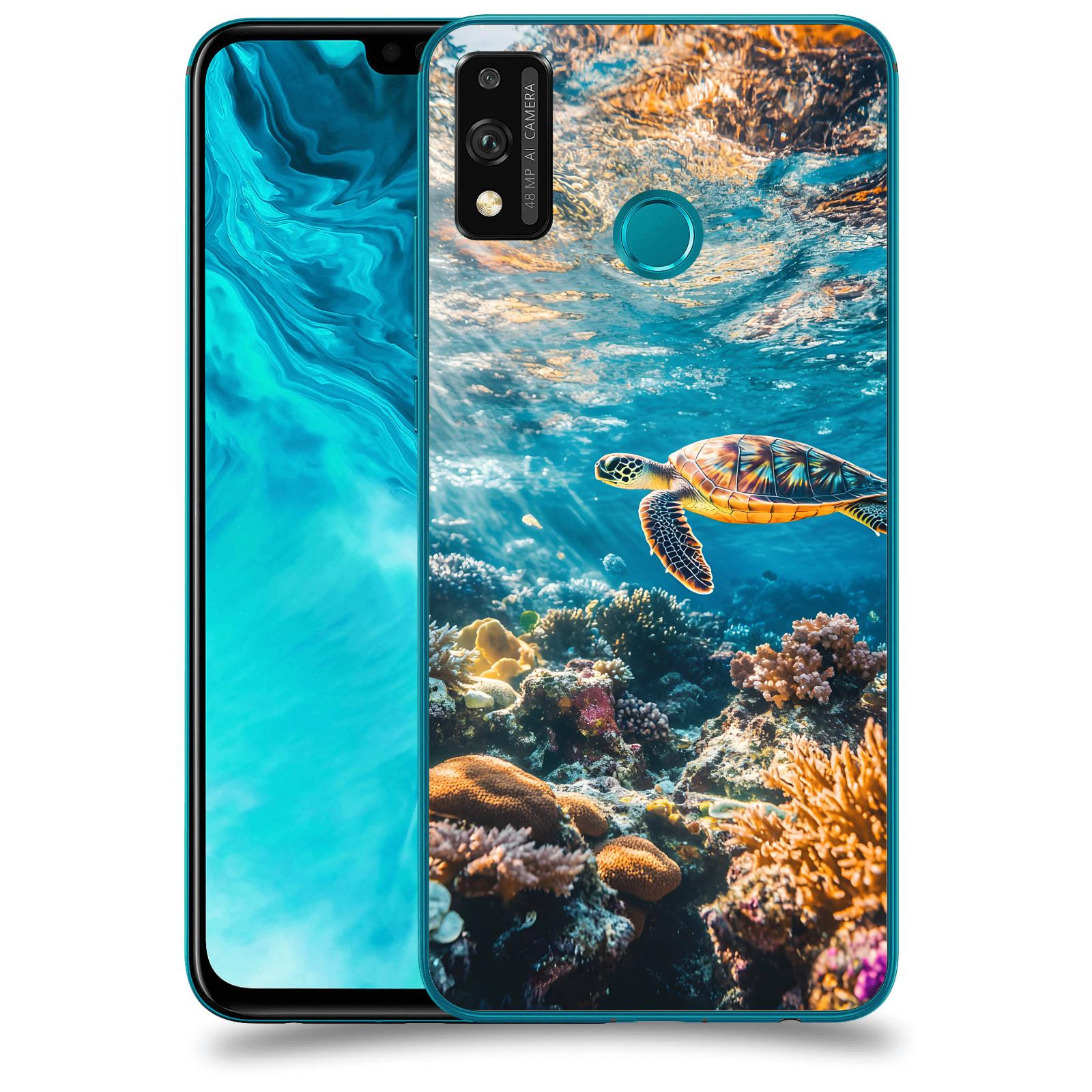 ACOVER Kryt na mobil Honor 9X Lite - Želva