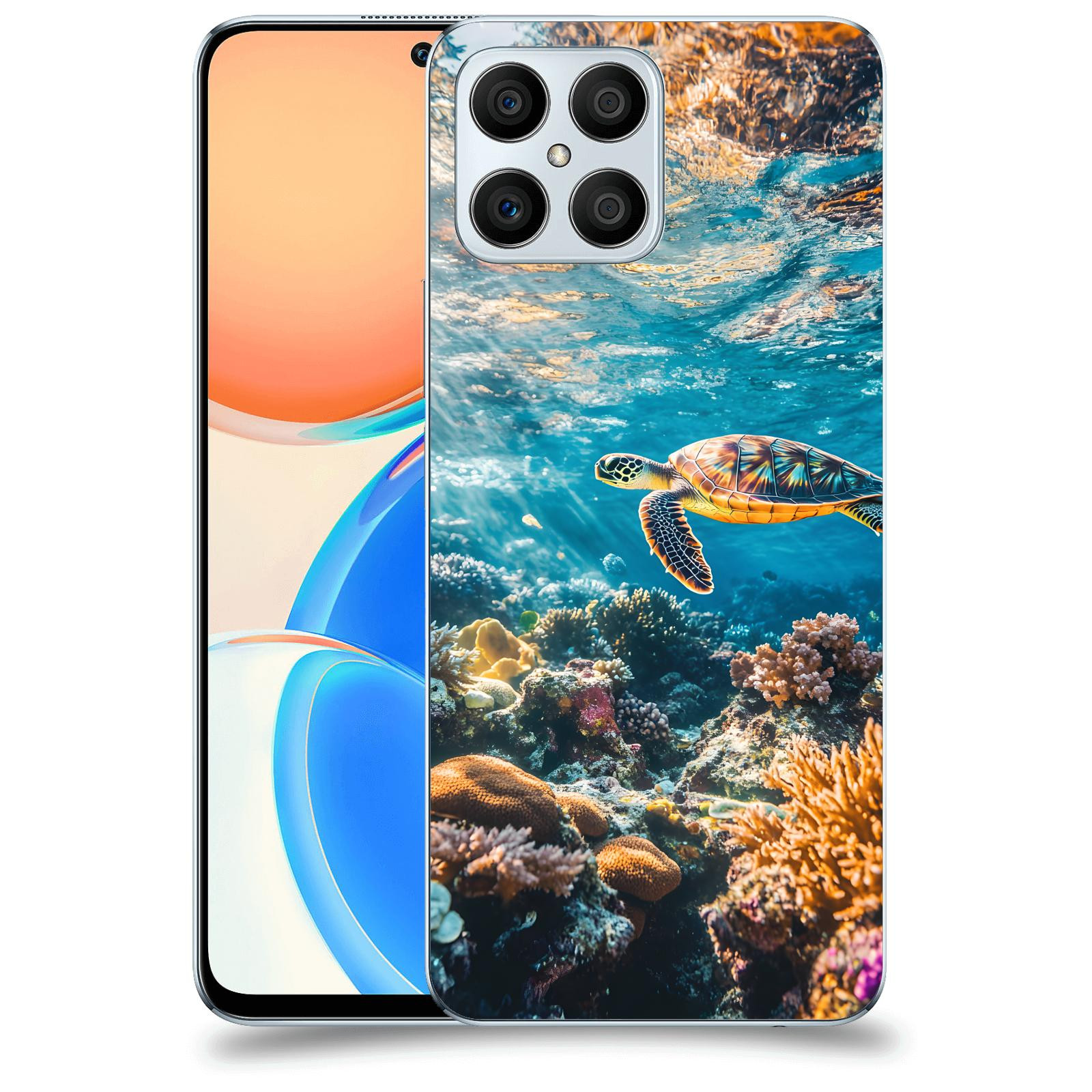 ACOVER Kryt na mobil Honor X8 5G - Želva