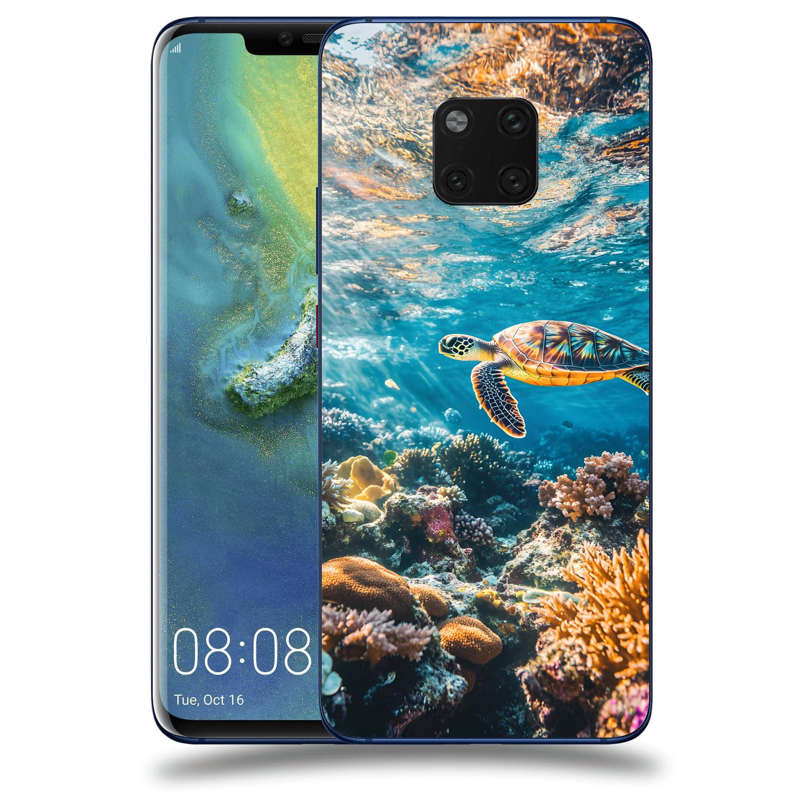ACOVER Kryt na mobil Huawei Mate 20 Pro - Želva