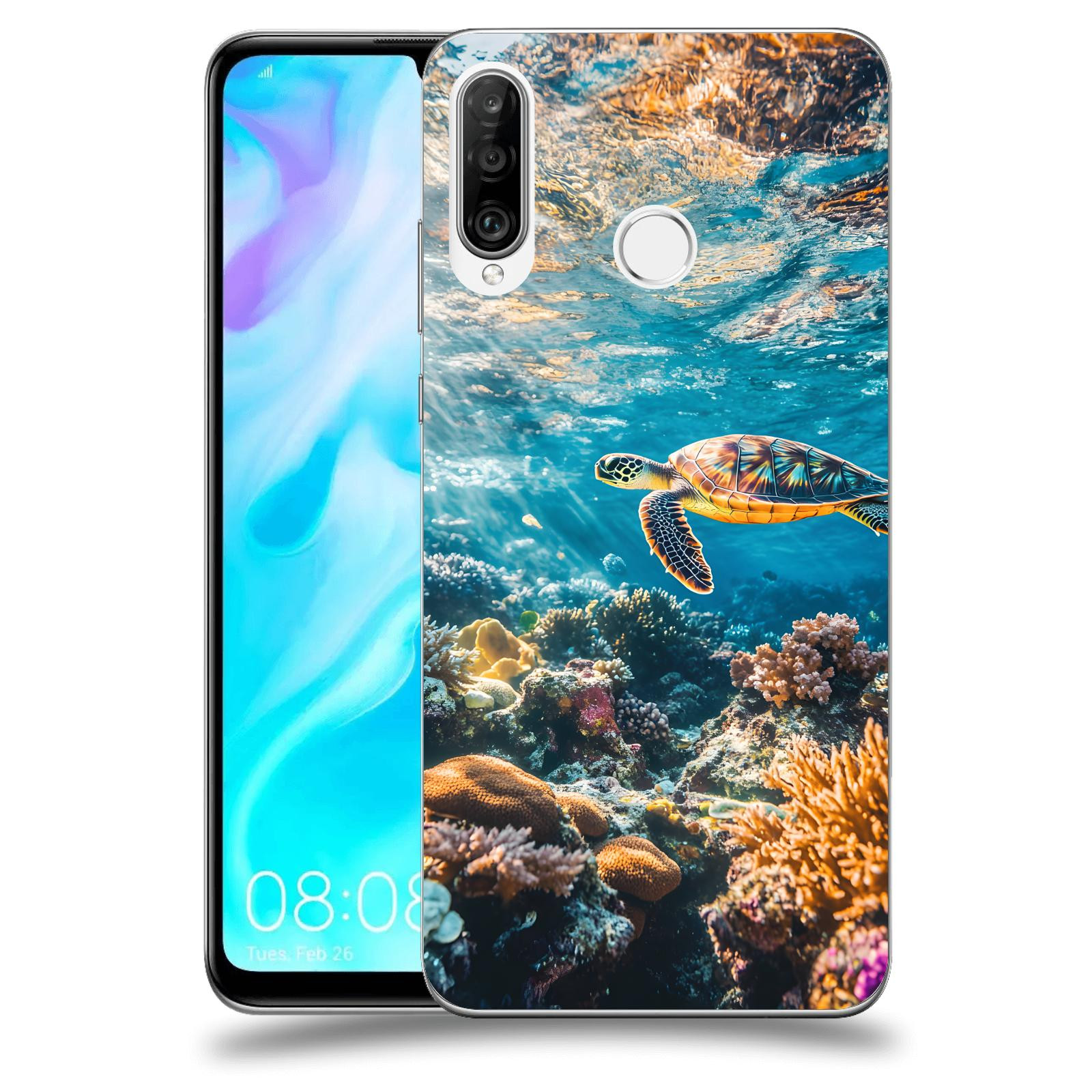 ACOVER Kryt na mobil Huawei P30 Lite - Želva