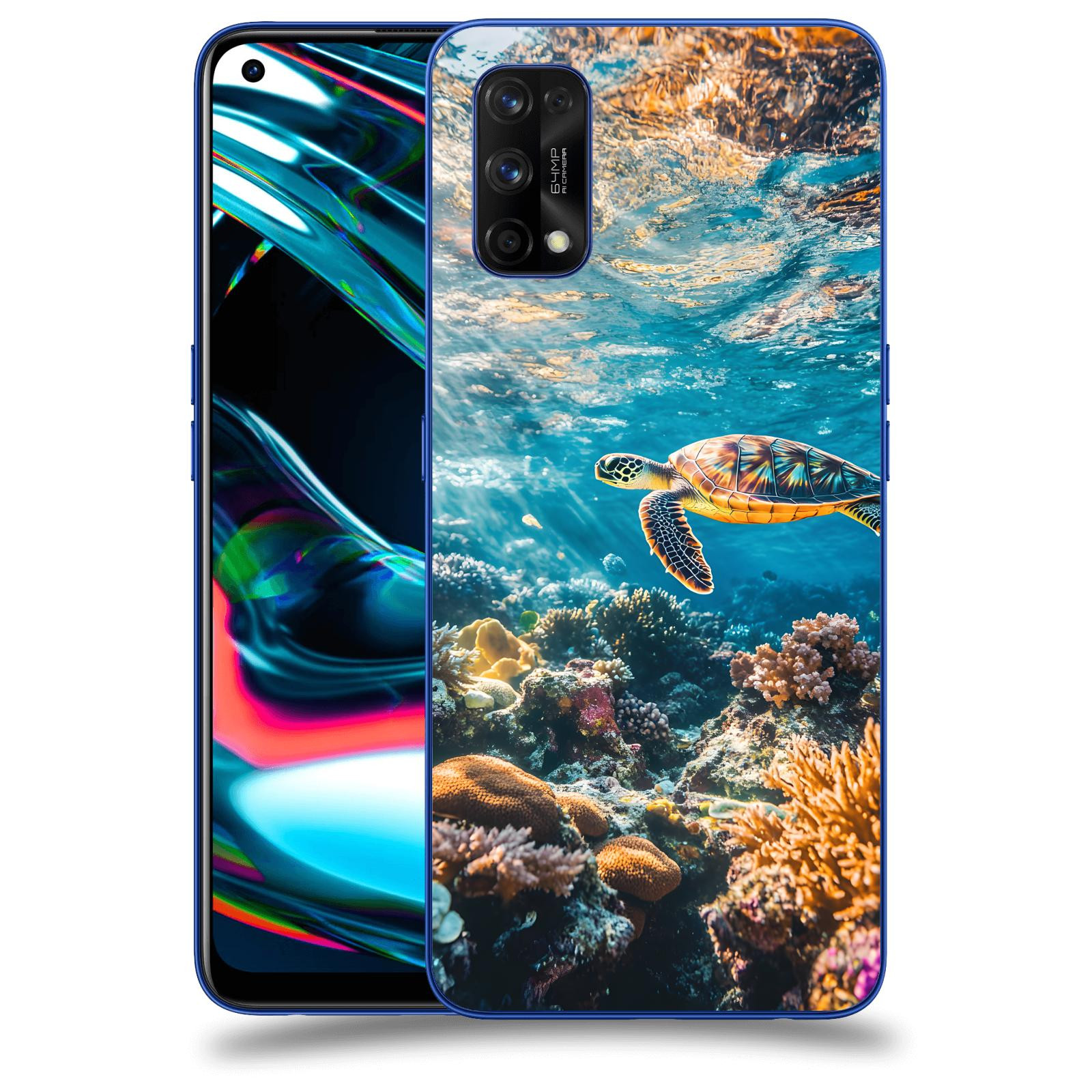 ACOVER Kryt na mobil Realme 7 Pro - Želva