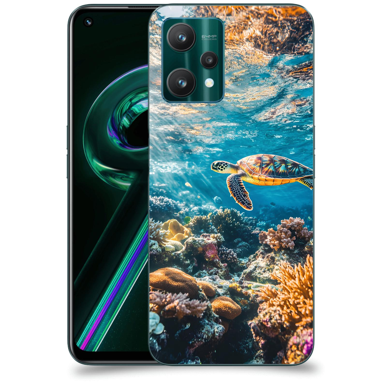 ACOVER Kryt na mobil Realme 9 Pro 5G - Želva