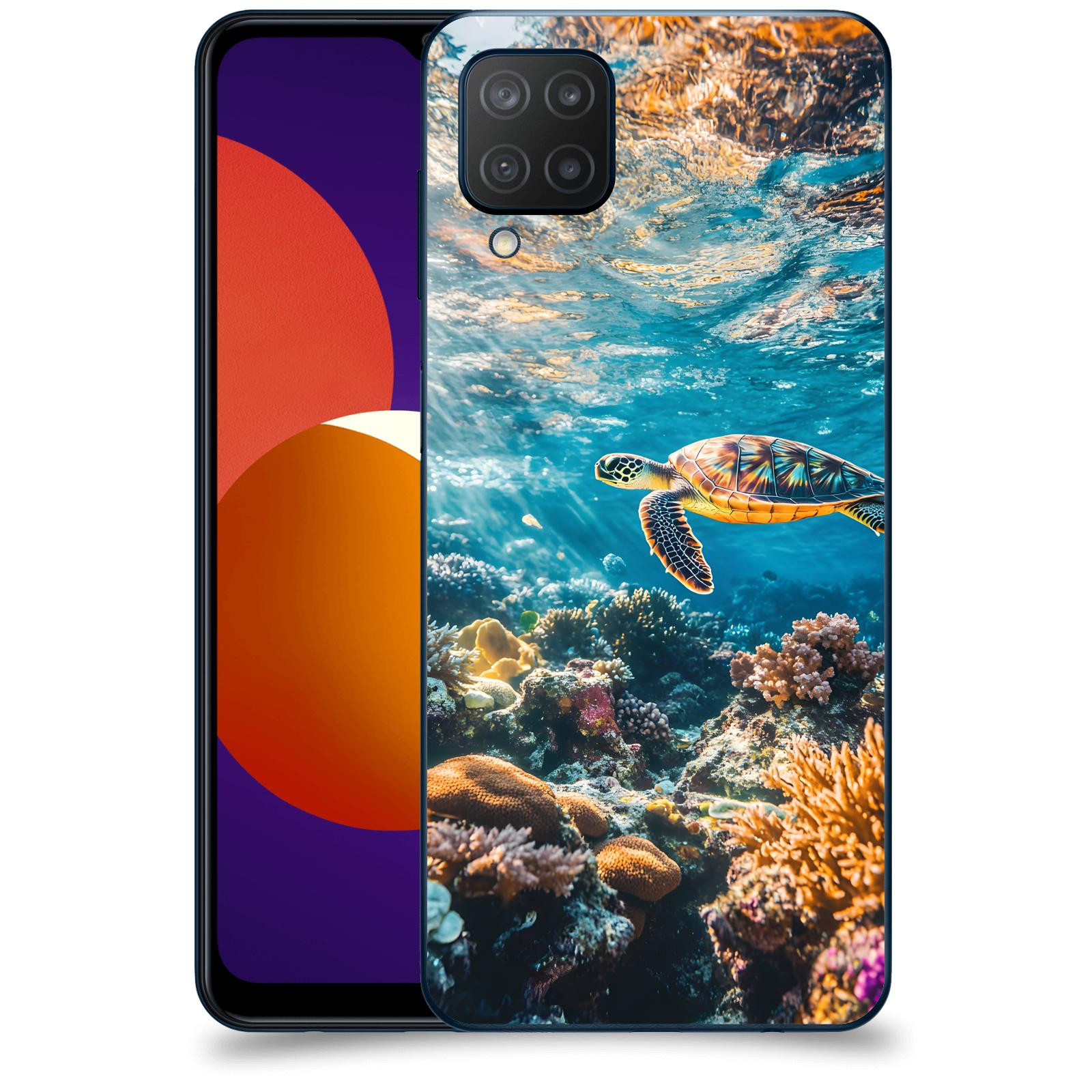 ACOVER Kryt na mobil Samsung Galaxy M12 M127F - Želva