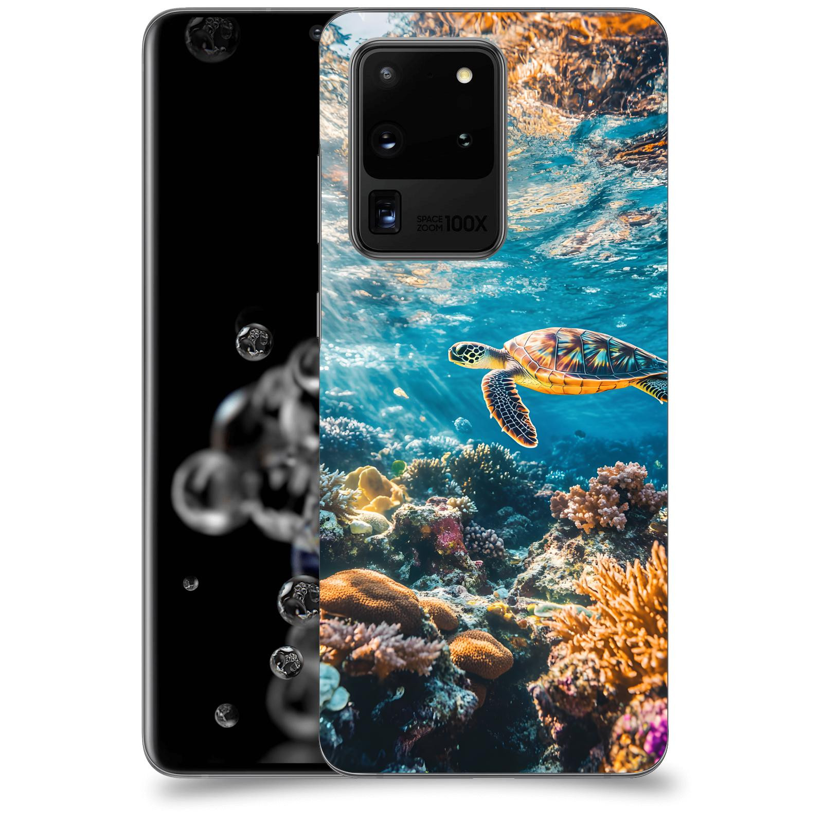 ACOVER Kryt na mobil Samsung Galaxy S20 Ultra 5G G988F - Želva
