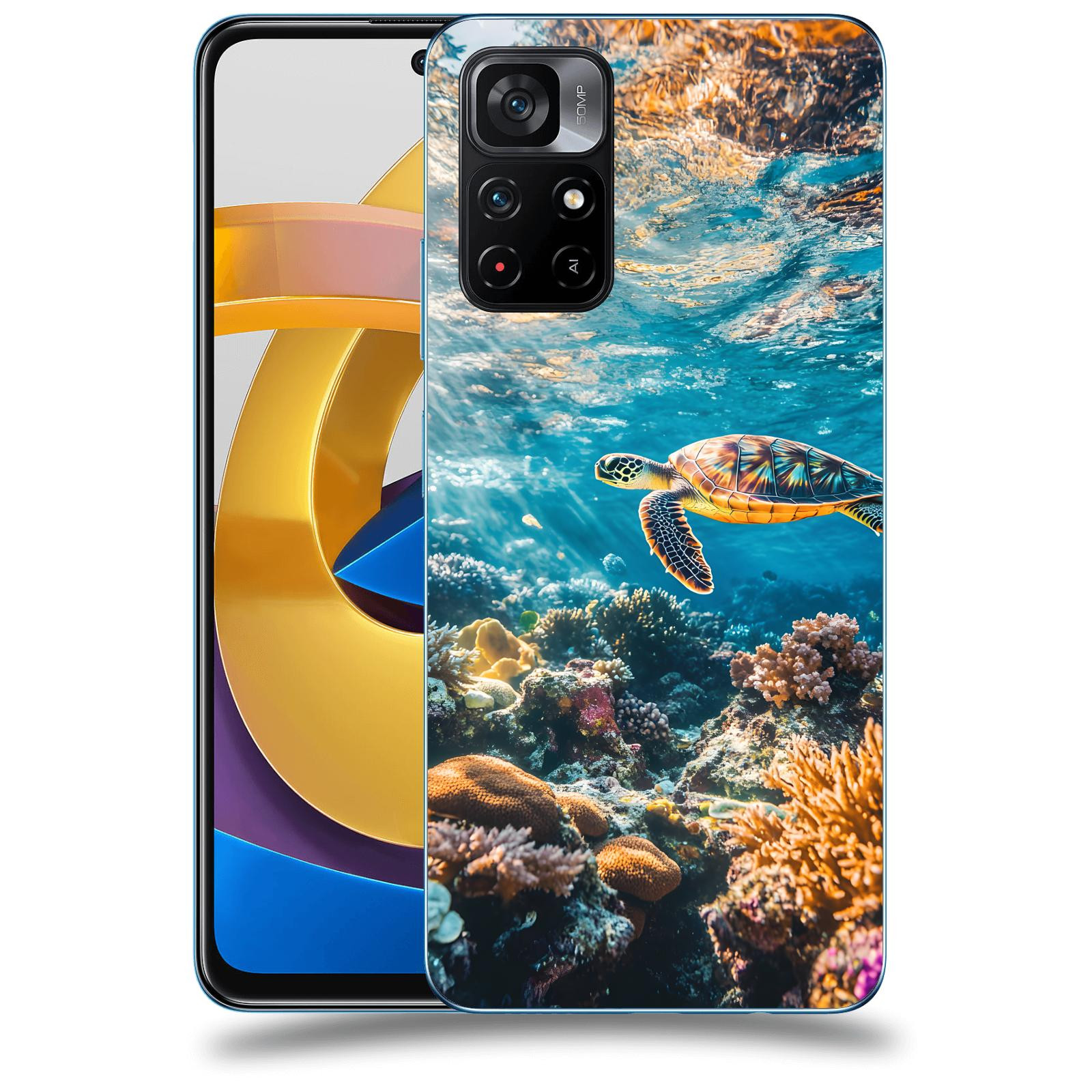 ACOVER Kryt na mobil Xiaomi Poco M4 Pro - Želva
