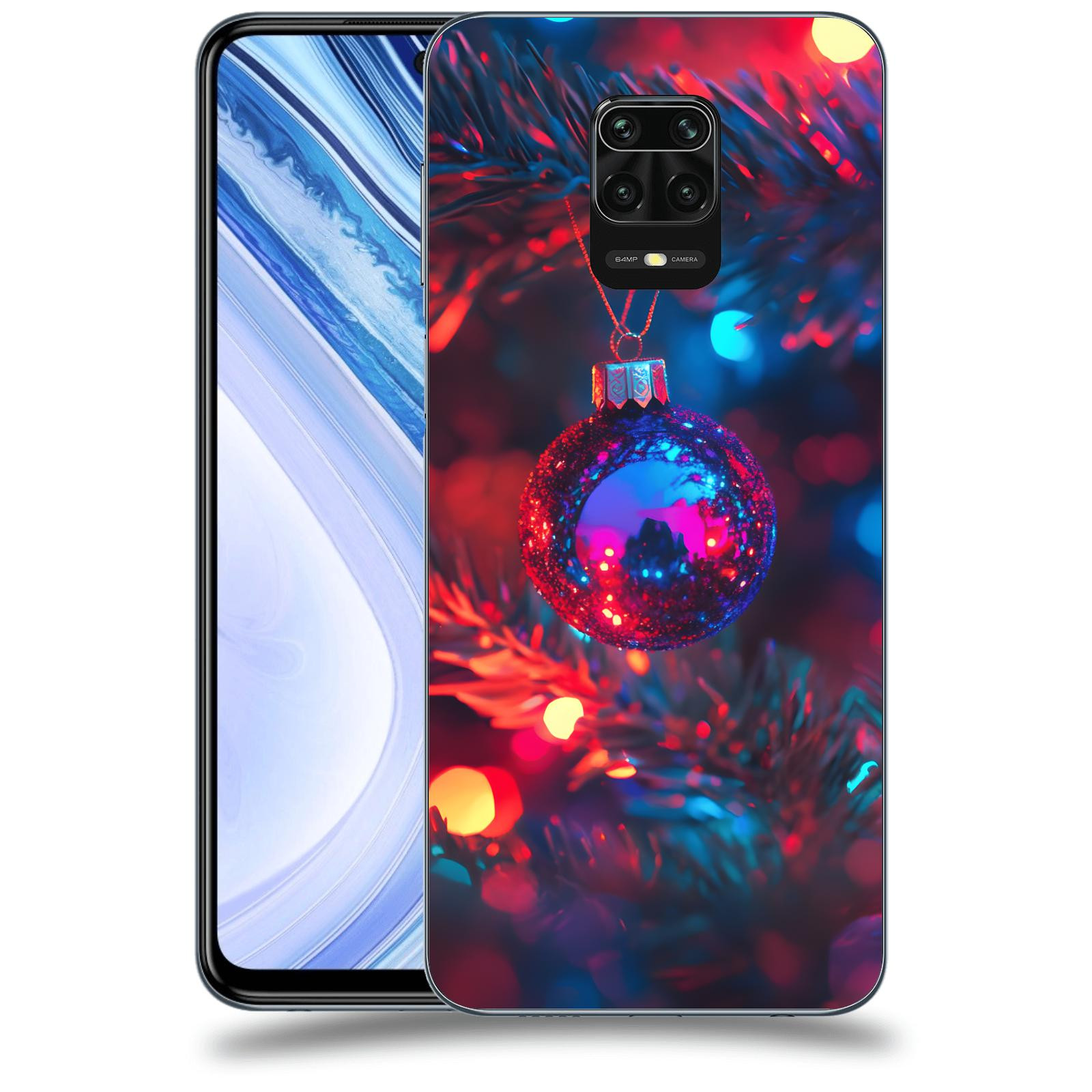ACOVER Kryt na mobil Xiaomi Redmi Note 9 Pro - Vánoční ozdoba