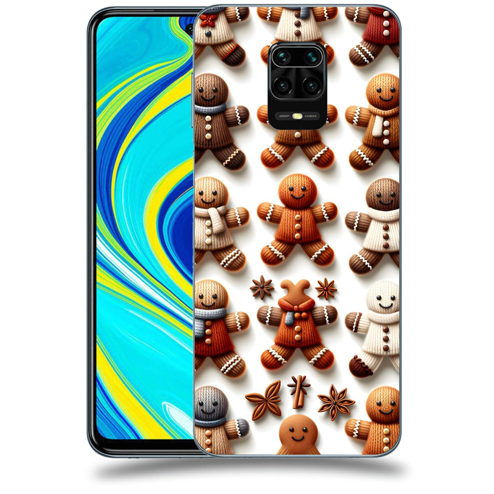 ACOVER Kryt na mobil Xiaomi Redmi Note 9S - Perníčky 2