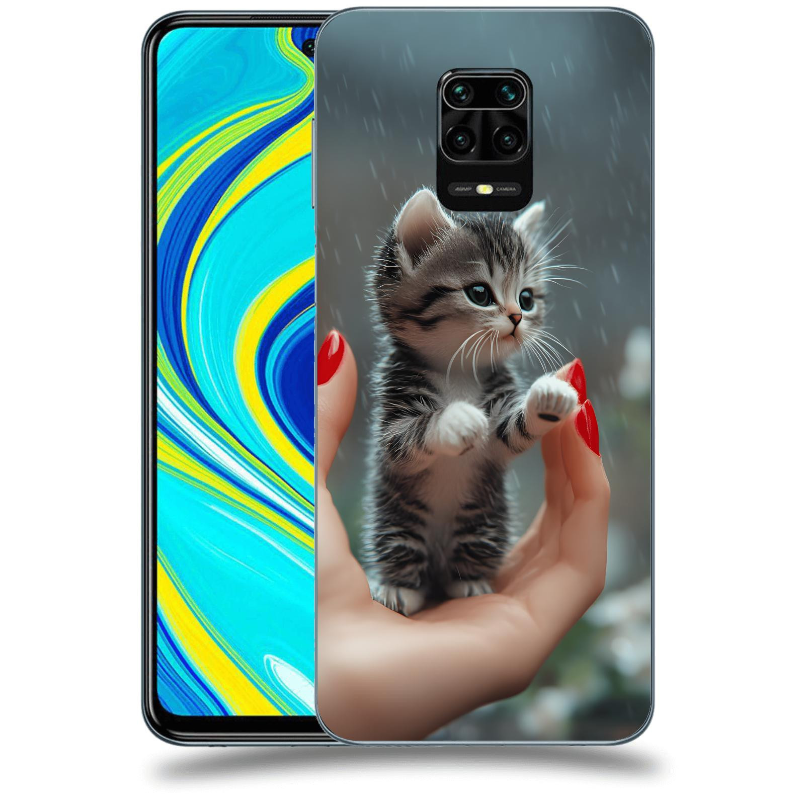 ACOVER Kryt na mobil Xiaomi Redmi Note 9S - Koťátko